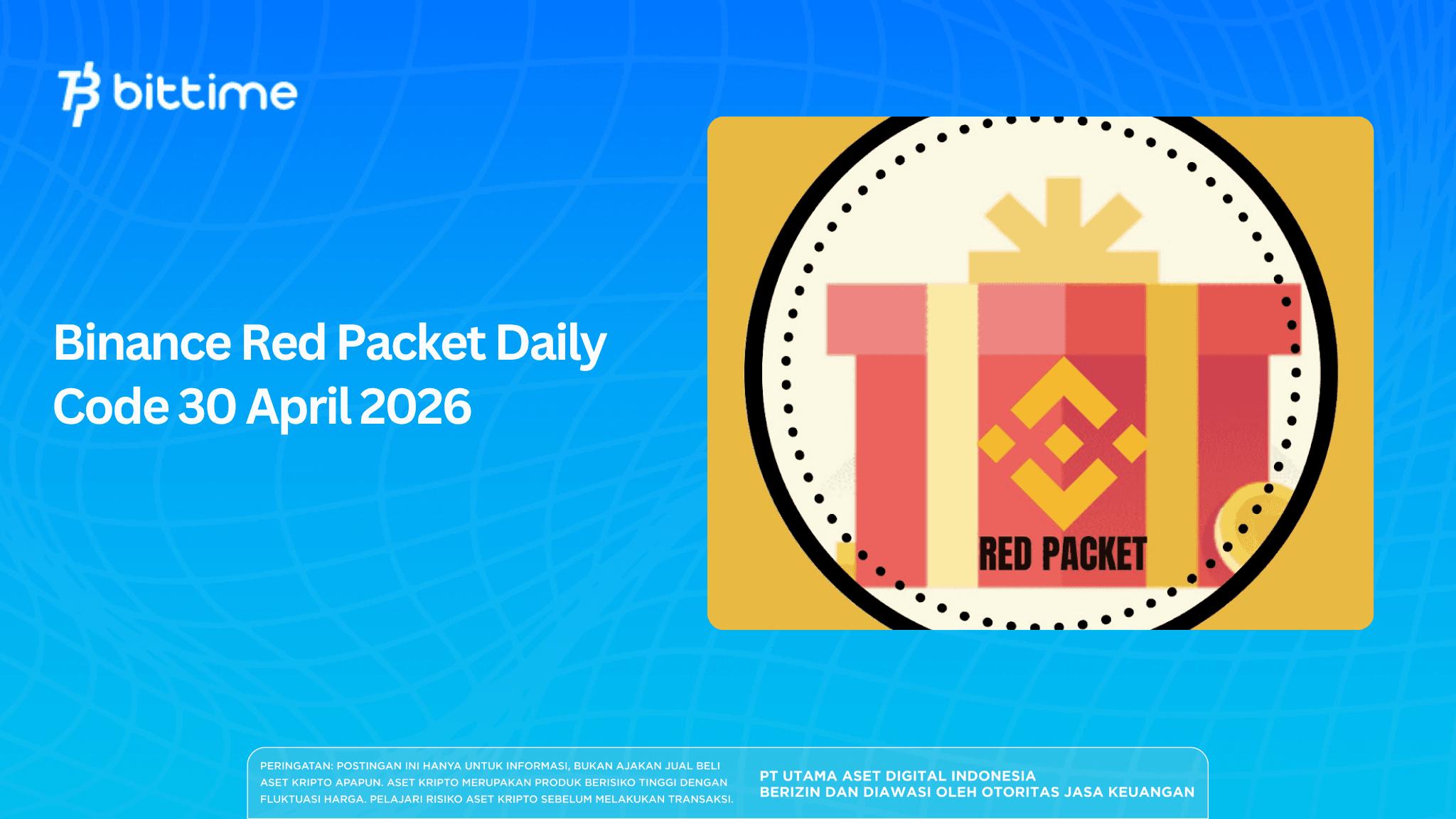 Binance Red Packet Daily Code 30 April 2026
