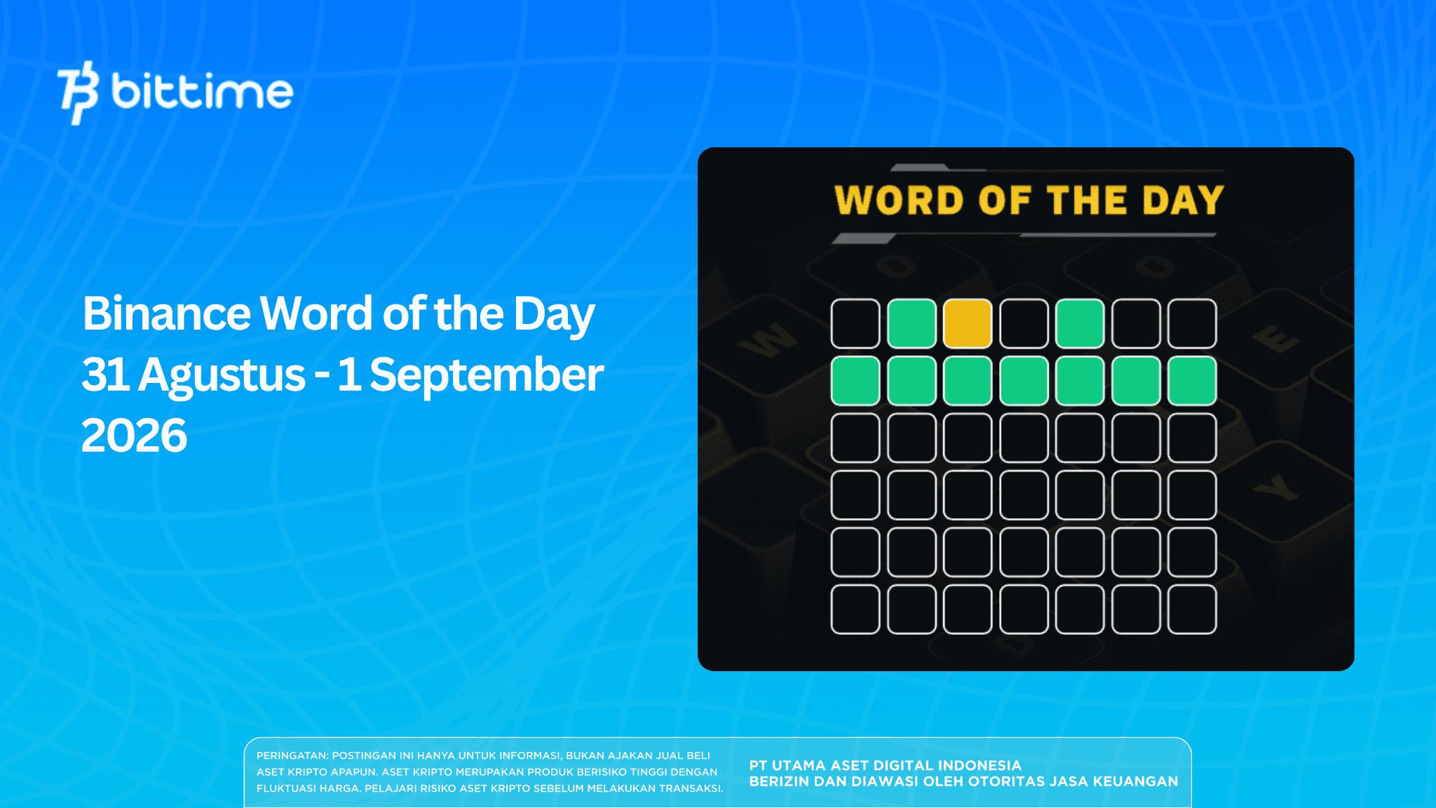 Binance Word of the Day August 31–September 1, 2026: Fueling The Next Rally