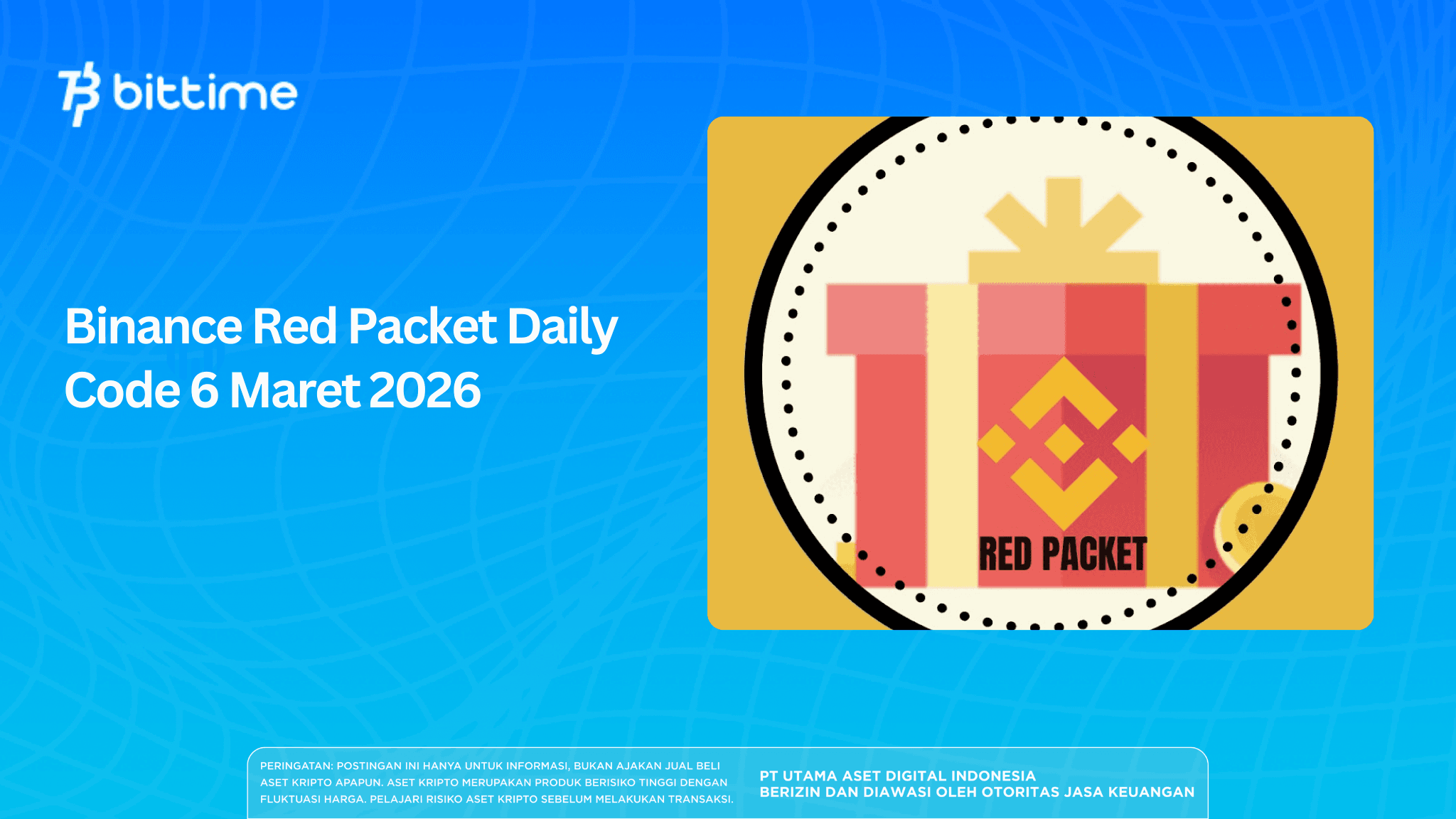Binance Red Packet Daily Code 6 Maret 2026
