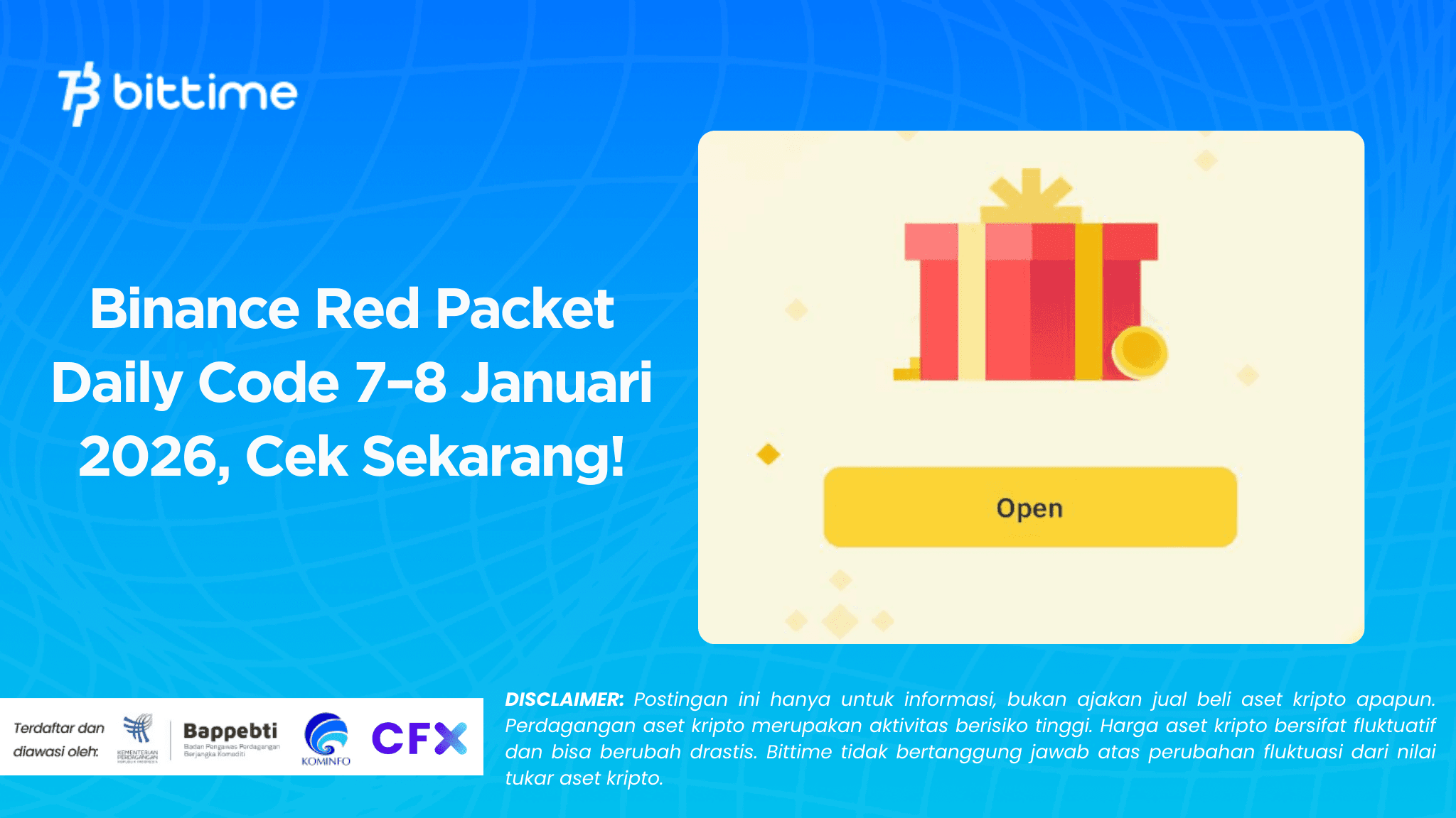 Binance Red Packet Daily Code 7–8 Januari 2026, Cek Sekarang!