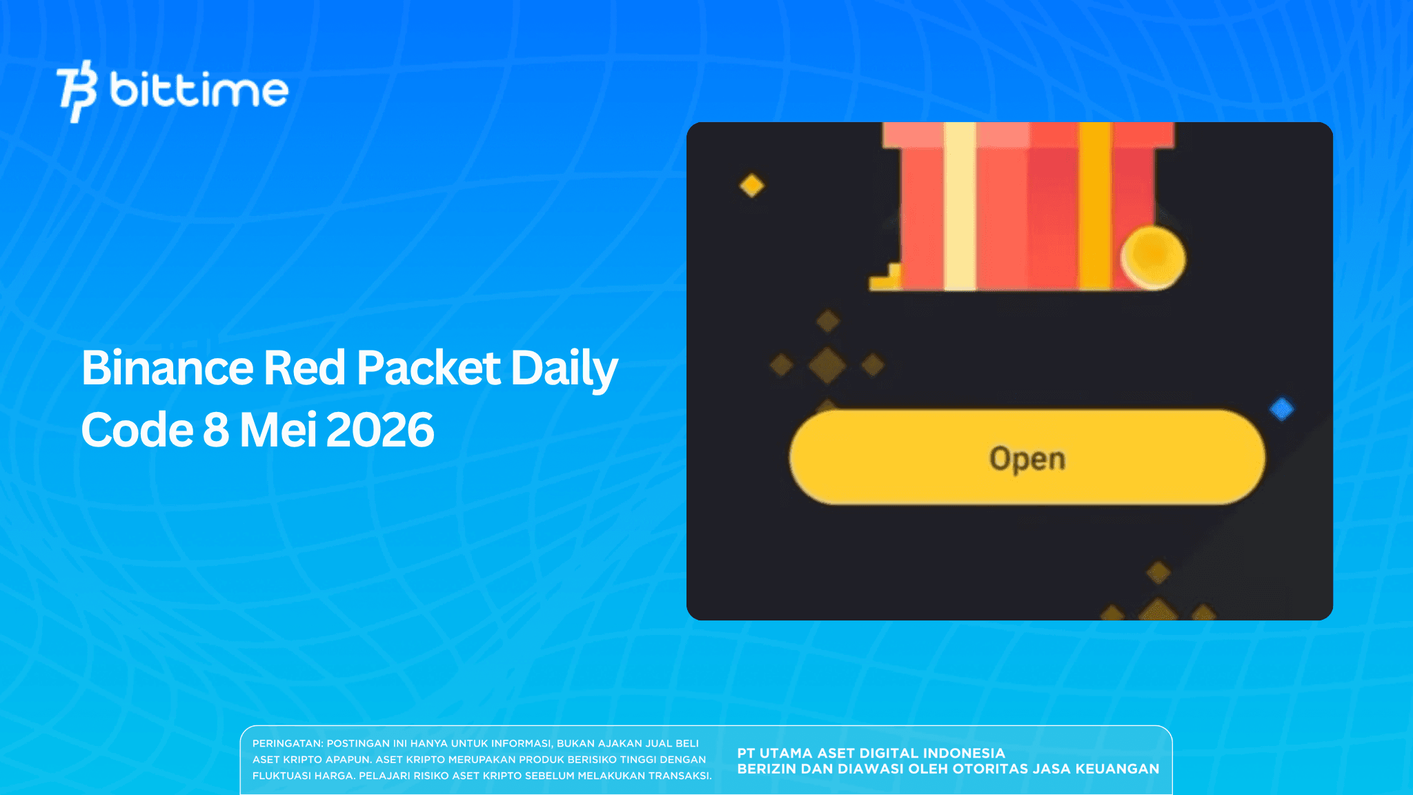 Binance Red Packet Daily Code 8 Mei 2026