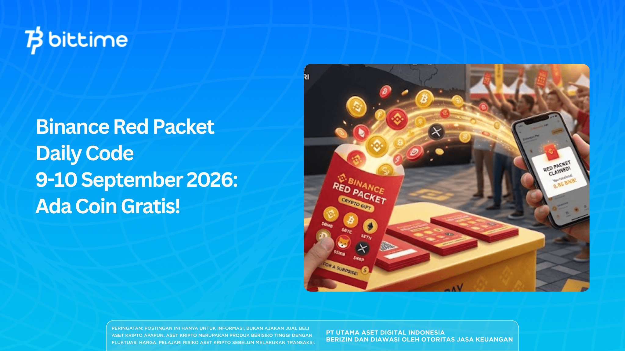 Binance Red Packet Daily Code September 9–10, 2026: Free Codes Here
