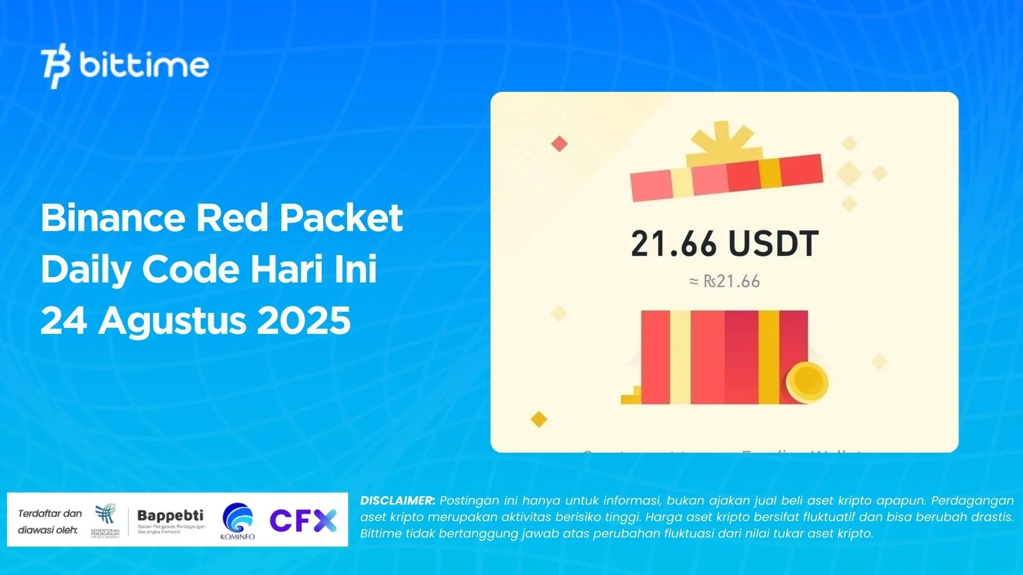 Binance Red Packet Daily Code Hari Ini 24 Agustus 2025.webp