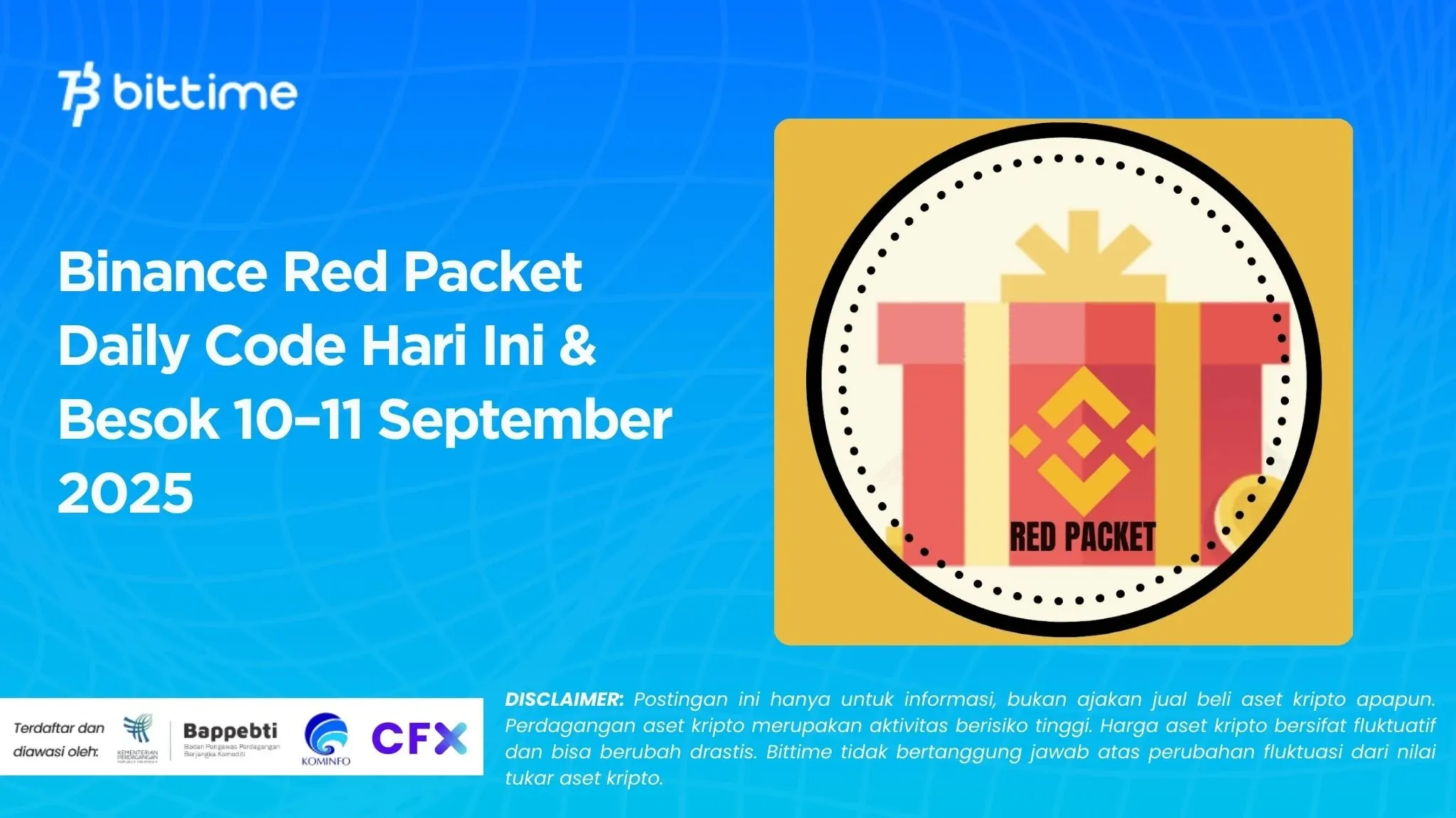 Binance Red Packet Daily Code Hari Ini & Besok 10–11 September 2025.webp