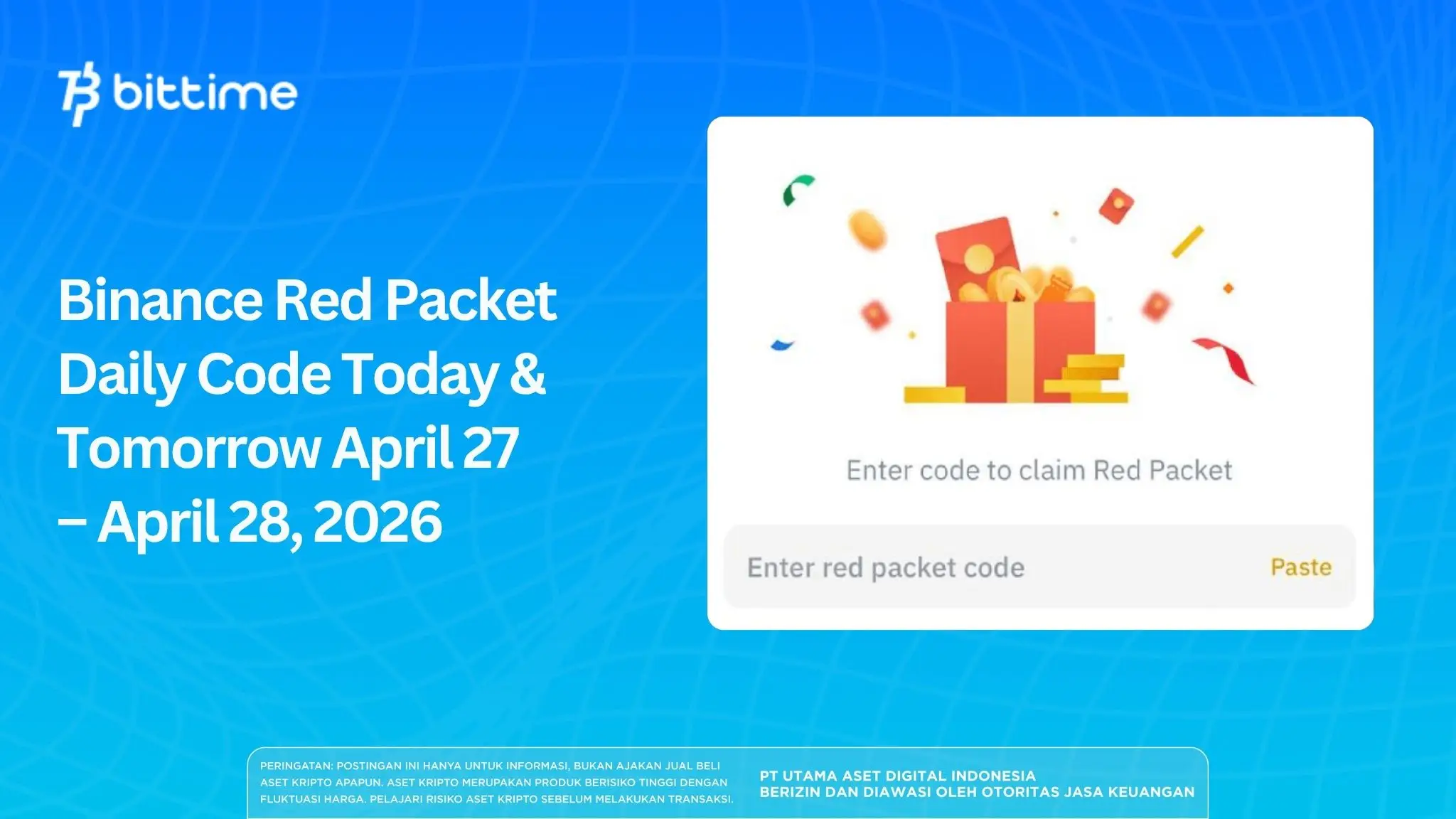 Binance Red Packet Daily Code Today & Tomorrow April 27 – April 28, 2026