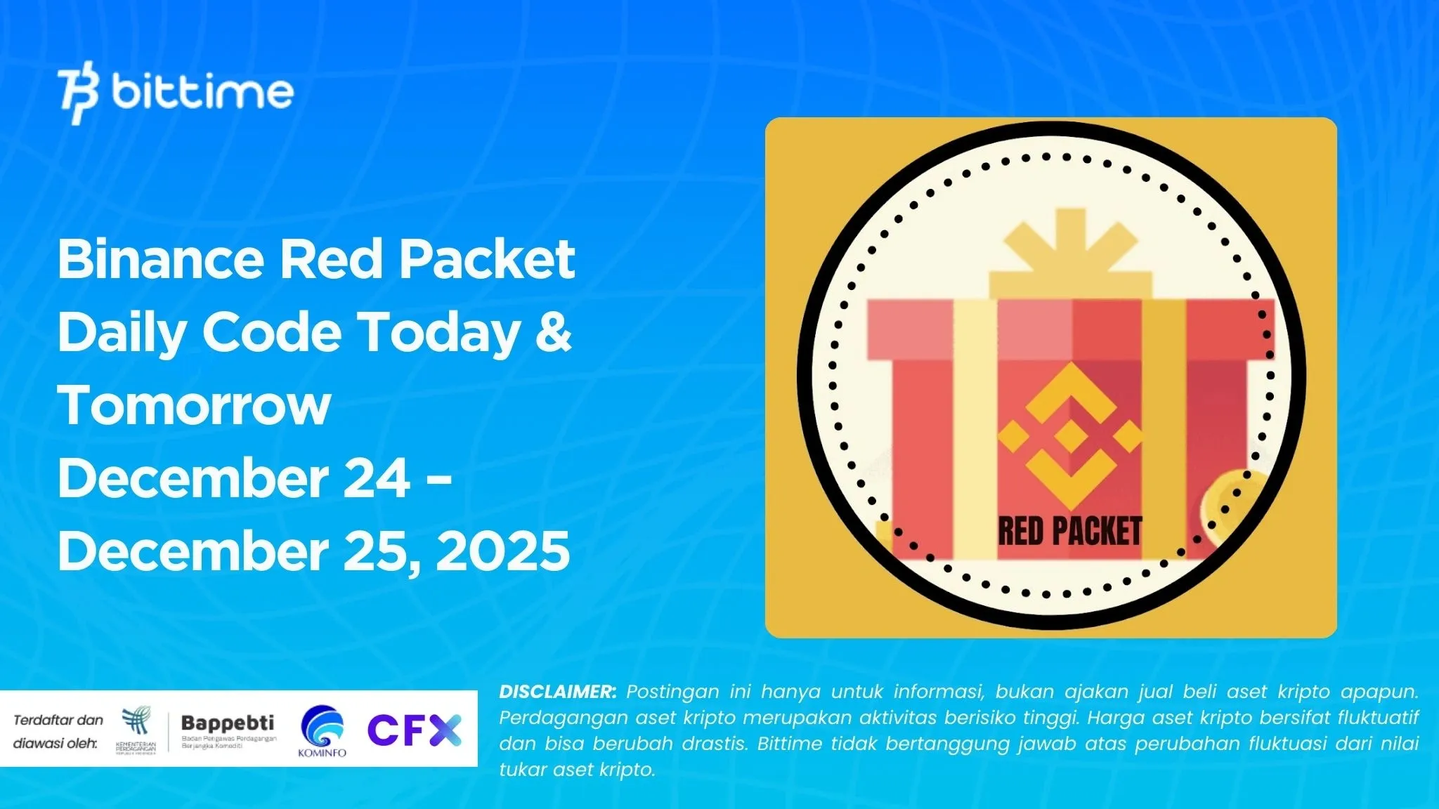 Binance Red Packet Daily Code Today & Tomorrow December 24 – December 25, 2025.webp