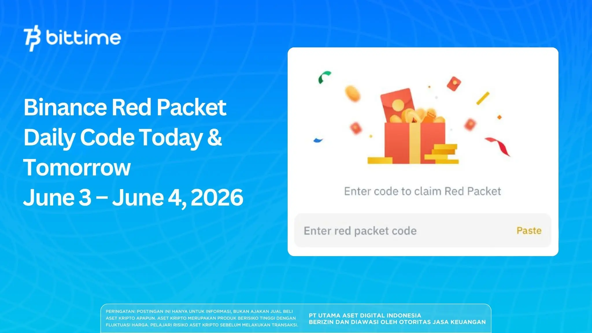 Binance Red Packet Daily Code Today & Tomorrow June 3 – June 4, 2026