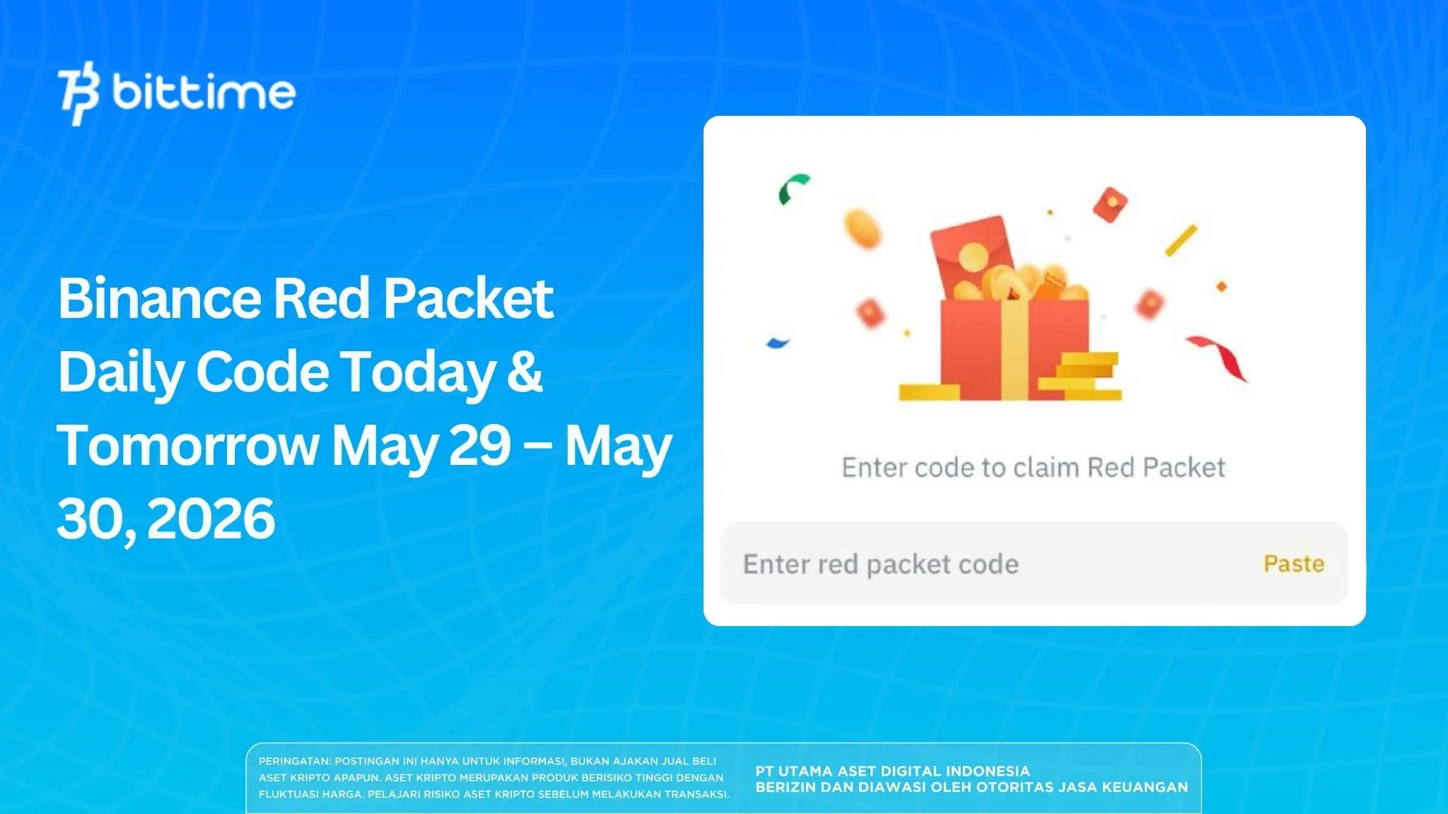 Binance Red Packet Daily Code Today & Tomorrow May 29 – May 30, 2026