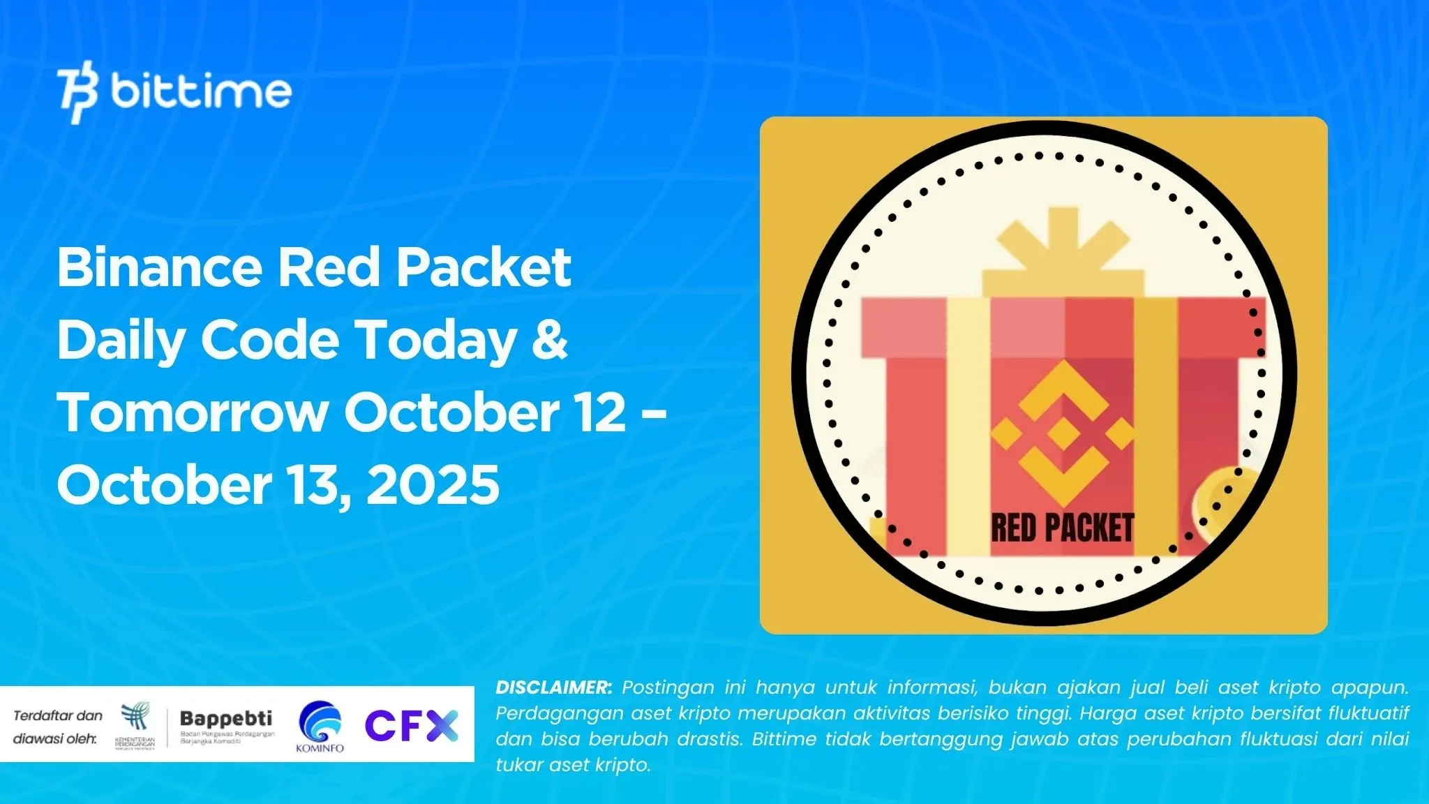 Binance Red Packet Daily Code Today & Tomorrow October 12 – October 13, 2025.webp