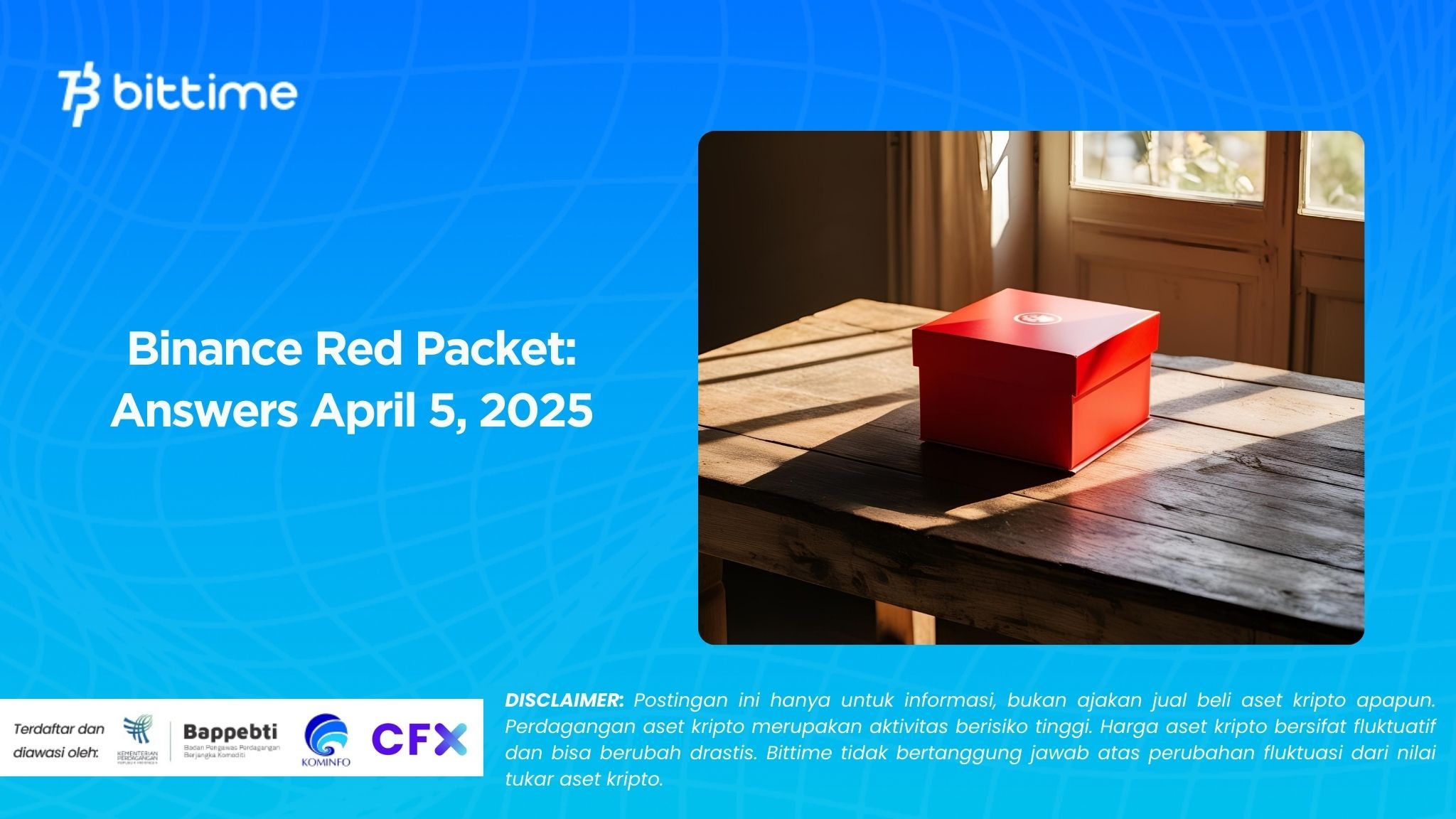Binance Red Packet Jawaban 5 April 2025