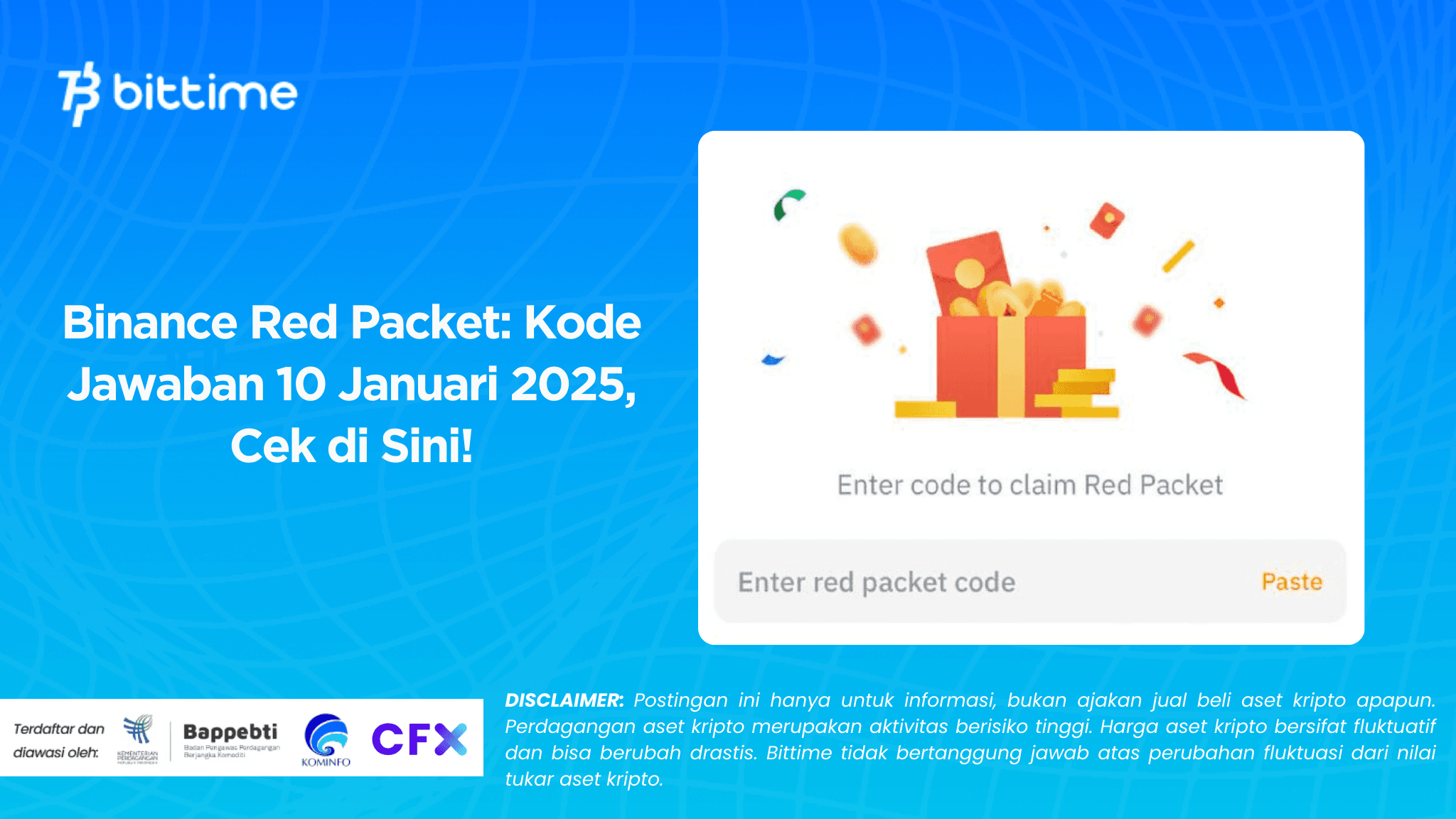 Binance Red Packet: Answer Code January 10, 2025, Check Here!