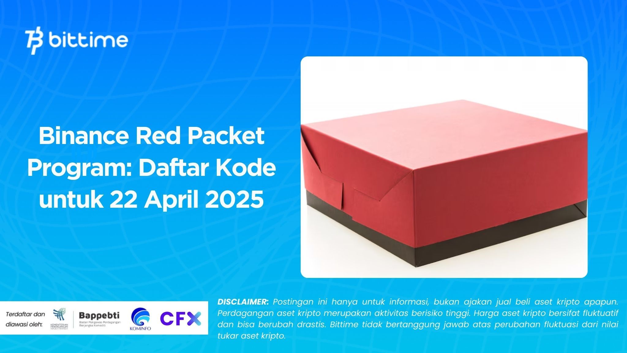 Binance Red Packet Program: Daftar Kode untuk 22 April 2025