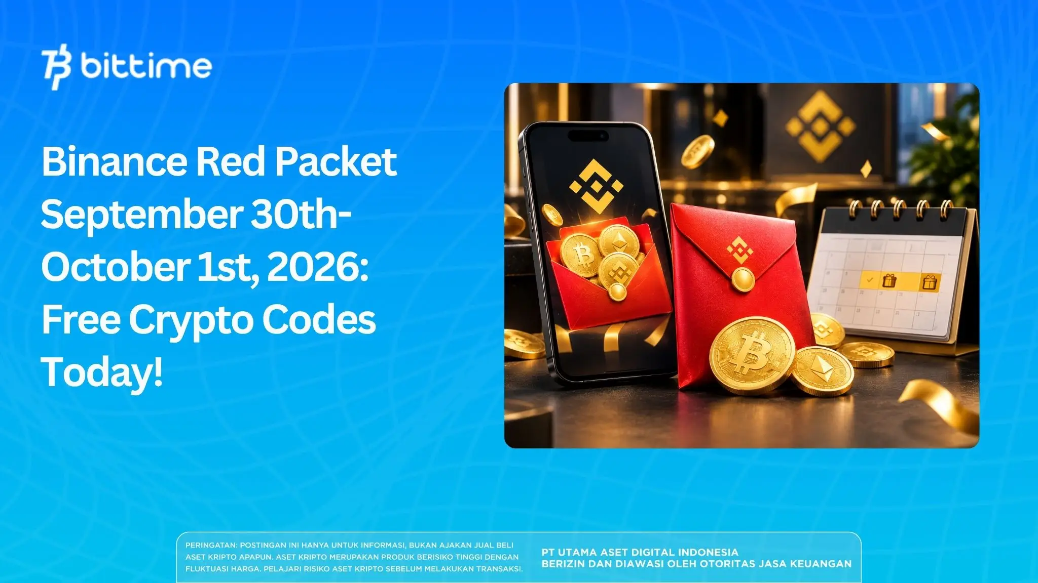 Binance Red Packet September 30th-October 1st, 2026: Free Crypto Codes Today!