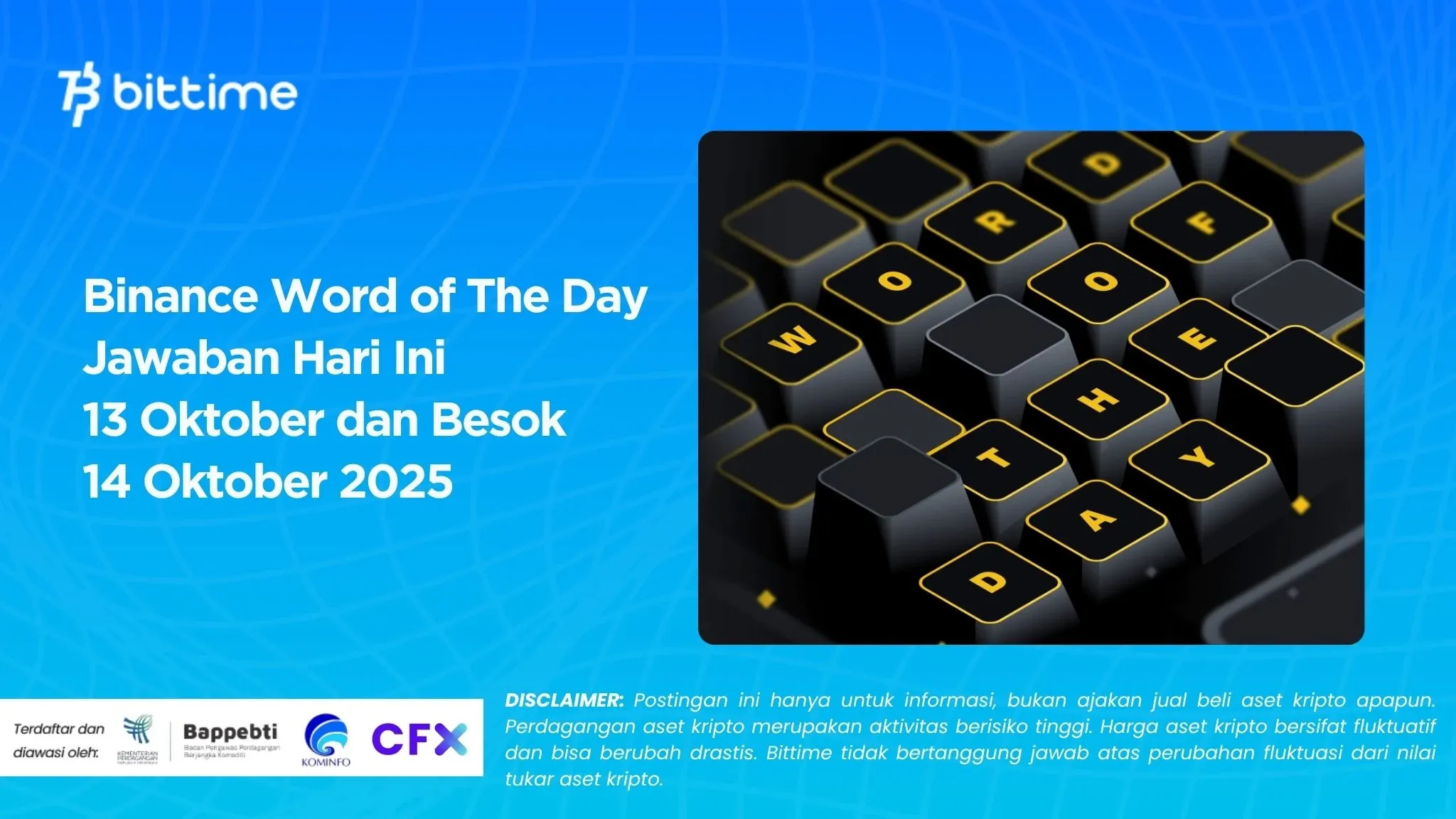 Binance Word of The Day Jawaban Hari Ini  13 Oktober dan Besok  14 Oktober 2025.webp