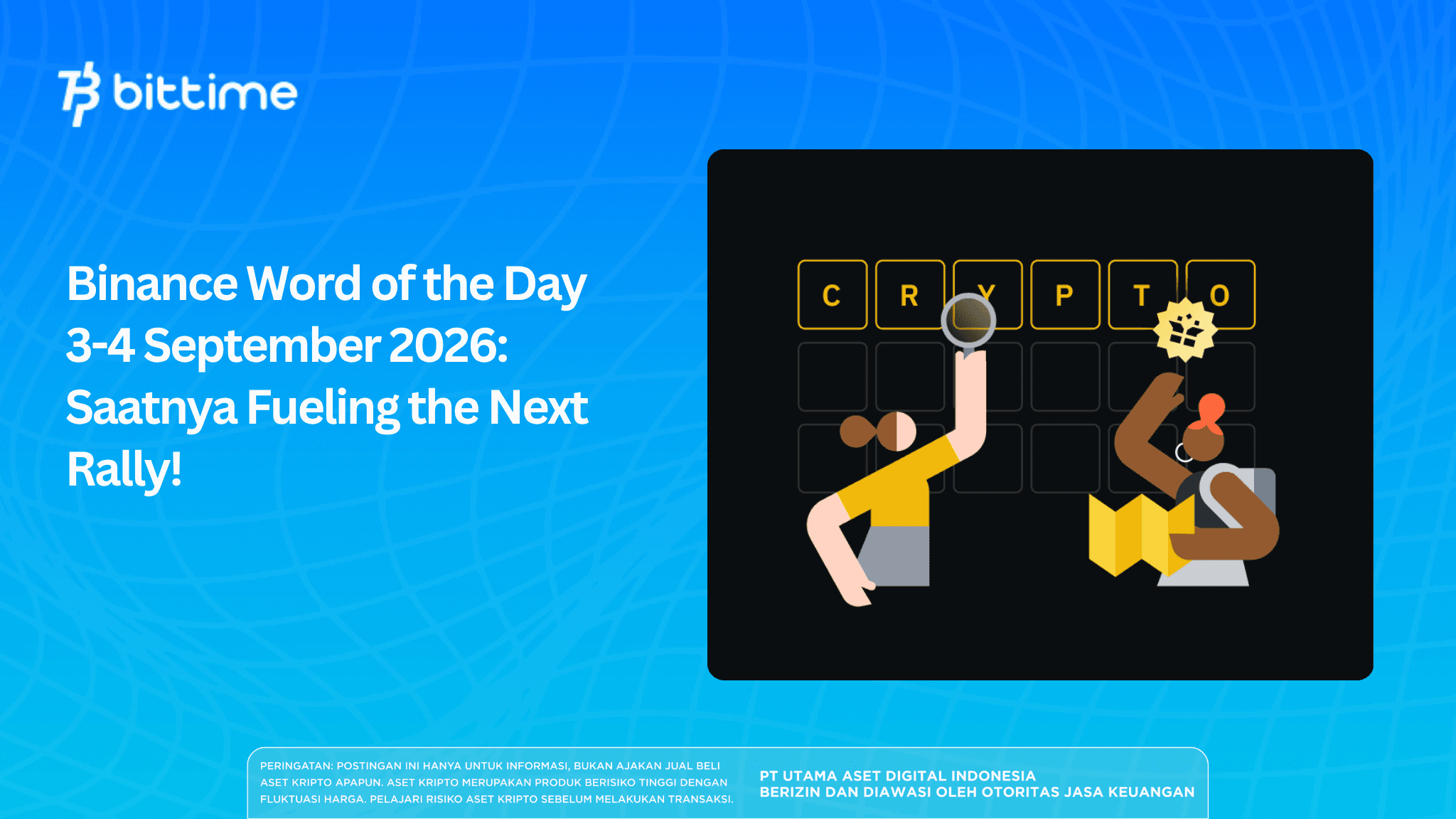 Binance Word of the Day, September 3–4, 2026: It’s Time to Fuel the Next Rally!