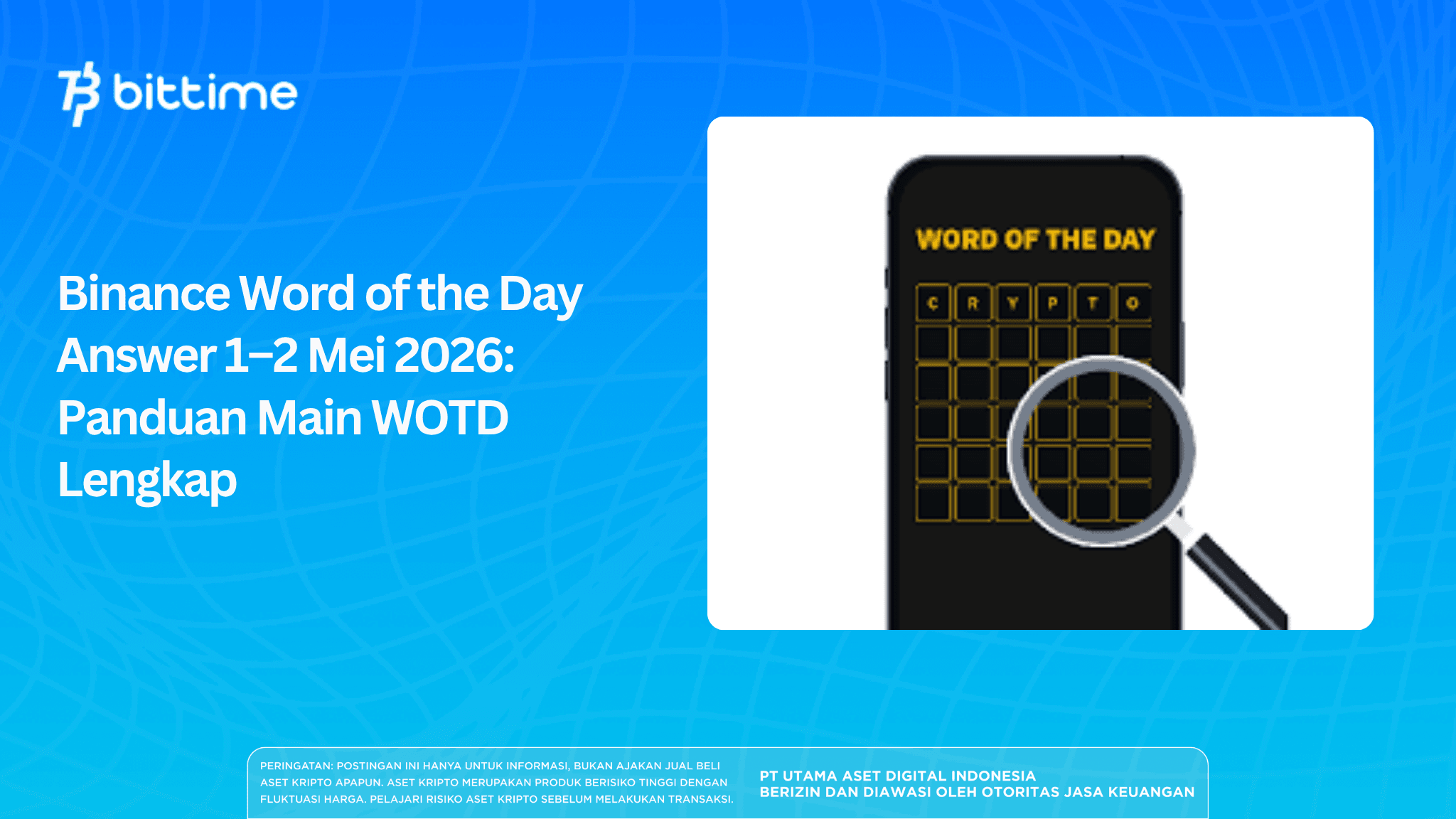 Binance Word of the Day Answer May 1–2, 2026: Complete WOTD Guide