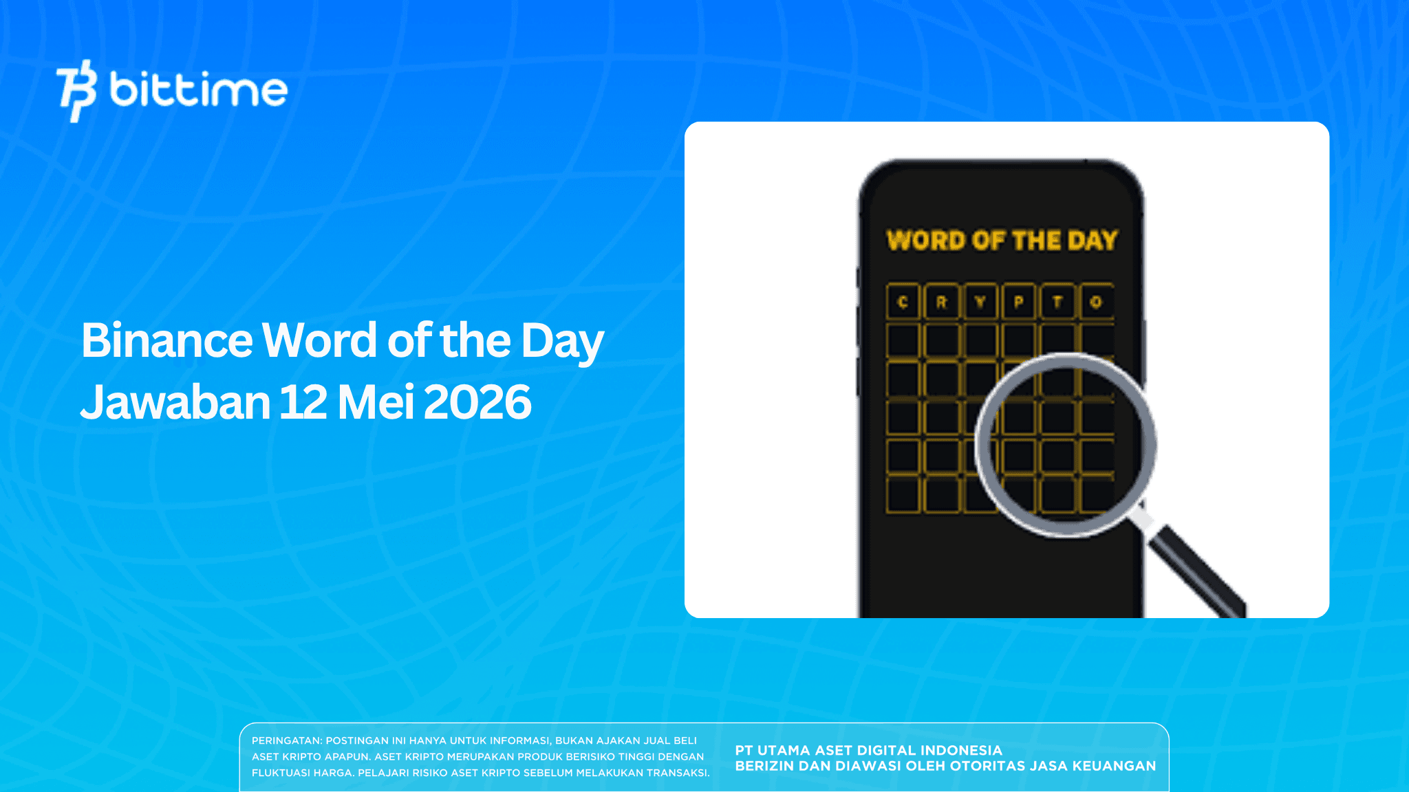 Binance Word of the Day Answers May 12, 2026