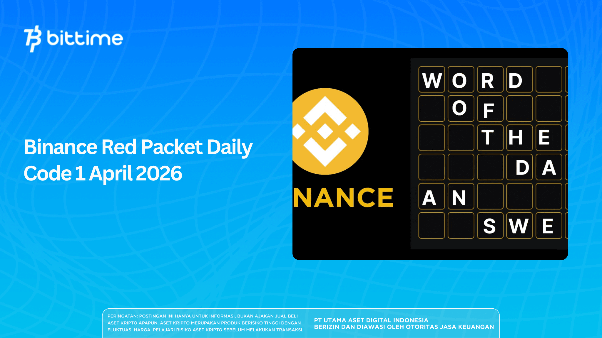 Binance Word of the Day Jawaban 1 April 2026