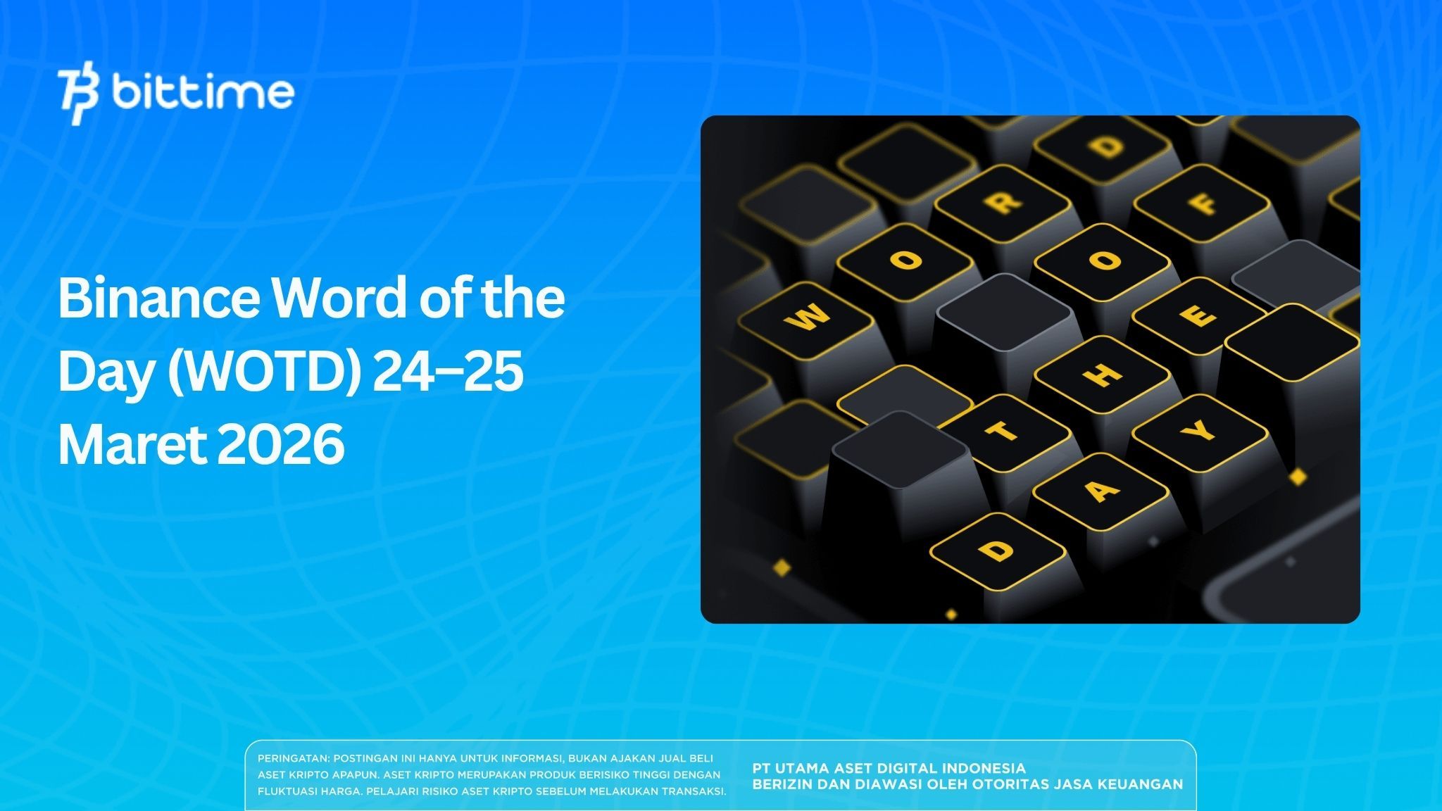 Binance Word of the Day Answers March 24–25, 2026