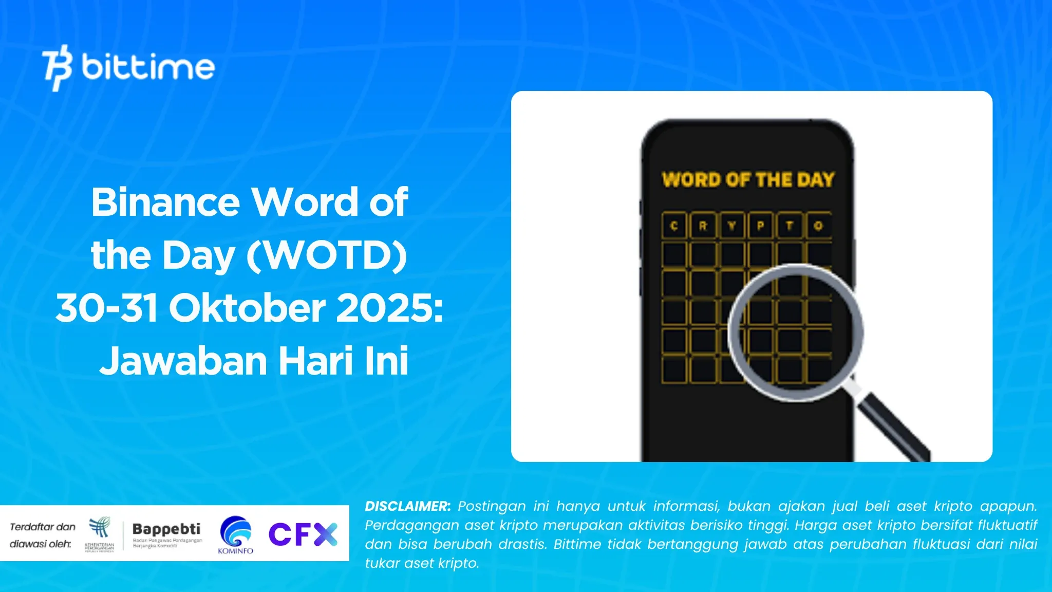 Binance Word of the Day 30 Oktober 2025
