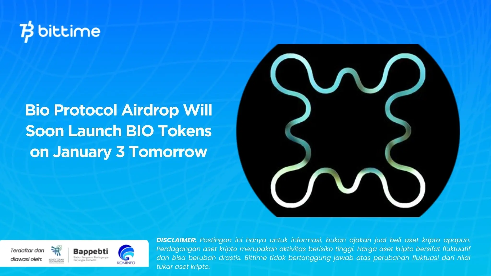 Bio Protocol Airdrop Will Soon Launch BIO Tokens on January 3 Tomorrow.