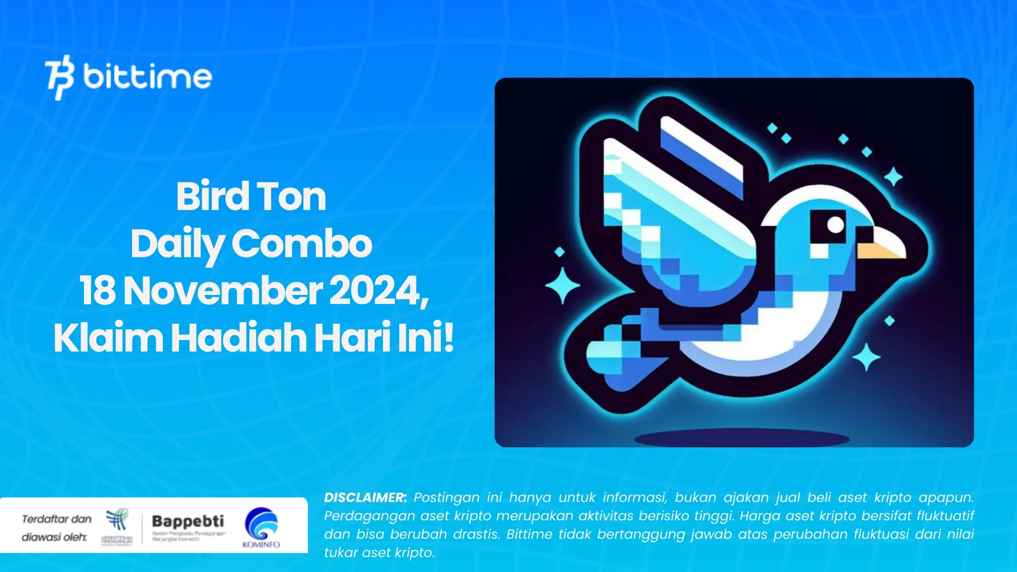 Bird Ton Daily Combo 18 November 2024, Klaim Hadiah Hari Ini!.webp