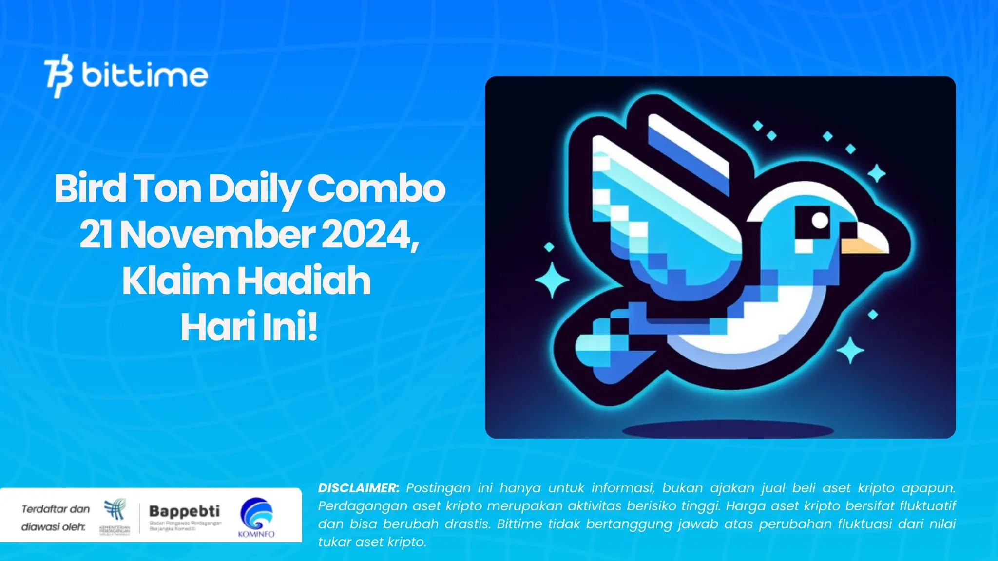 Bird Ton Daily Combo 21 November 2024, Klaim Hadiah Hari Ini!.webp