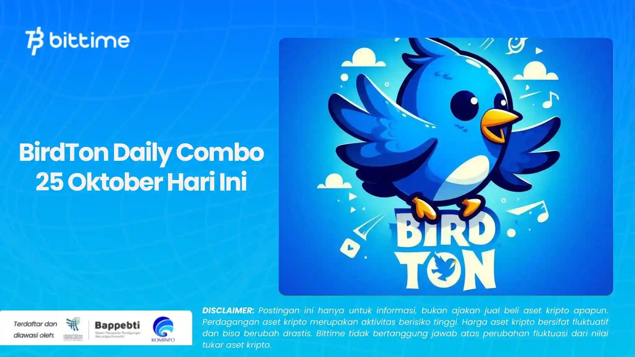 BirdTon Daily Combo 25 Oktober Hari Ini.webp