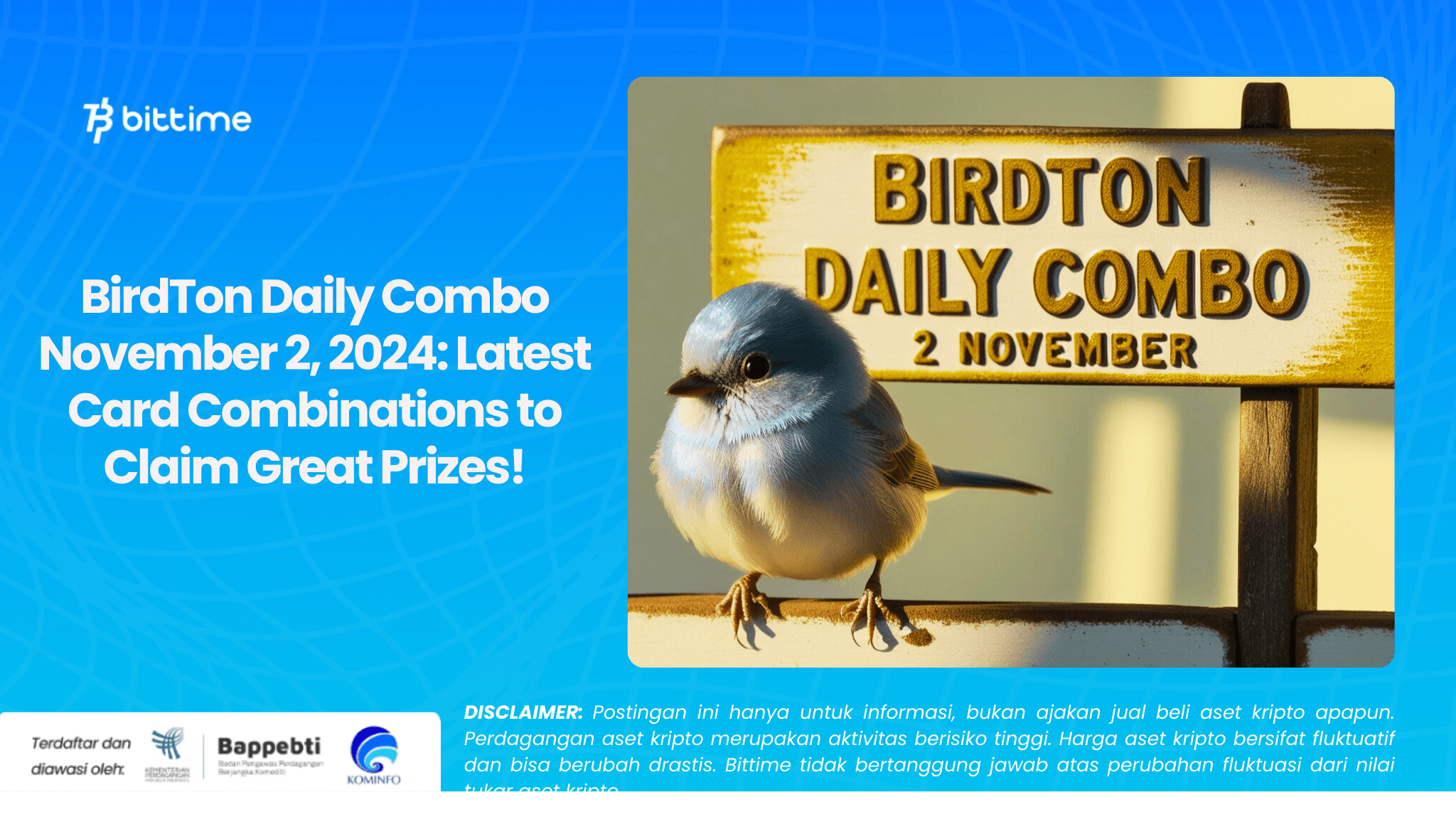 BirdTon Daily Combo November 2, 2024 Latest Card Combinations to Claim Great Prizes!.png