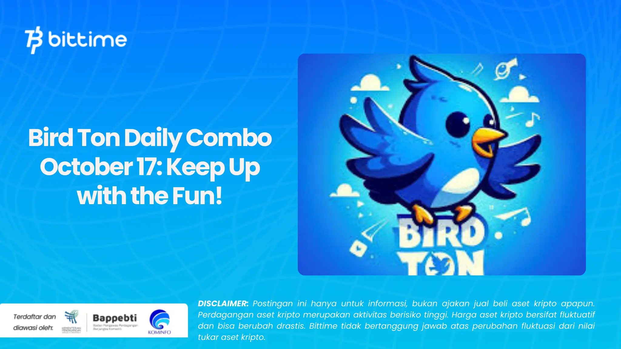 BirdTon Daily Combo October 17: Keep Up with the Fun!