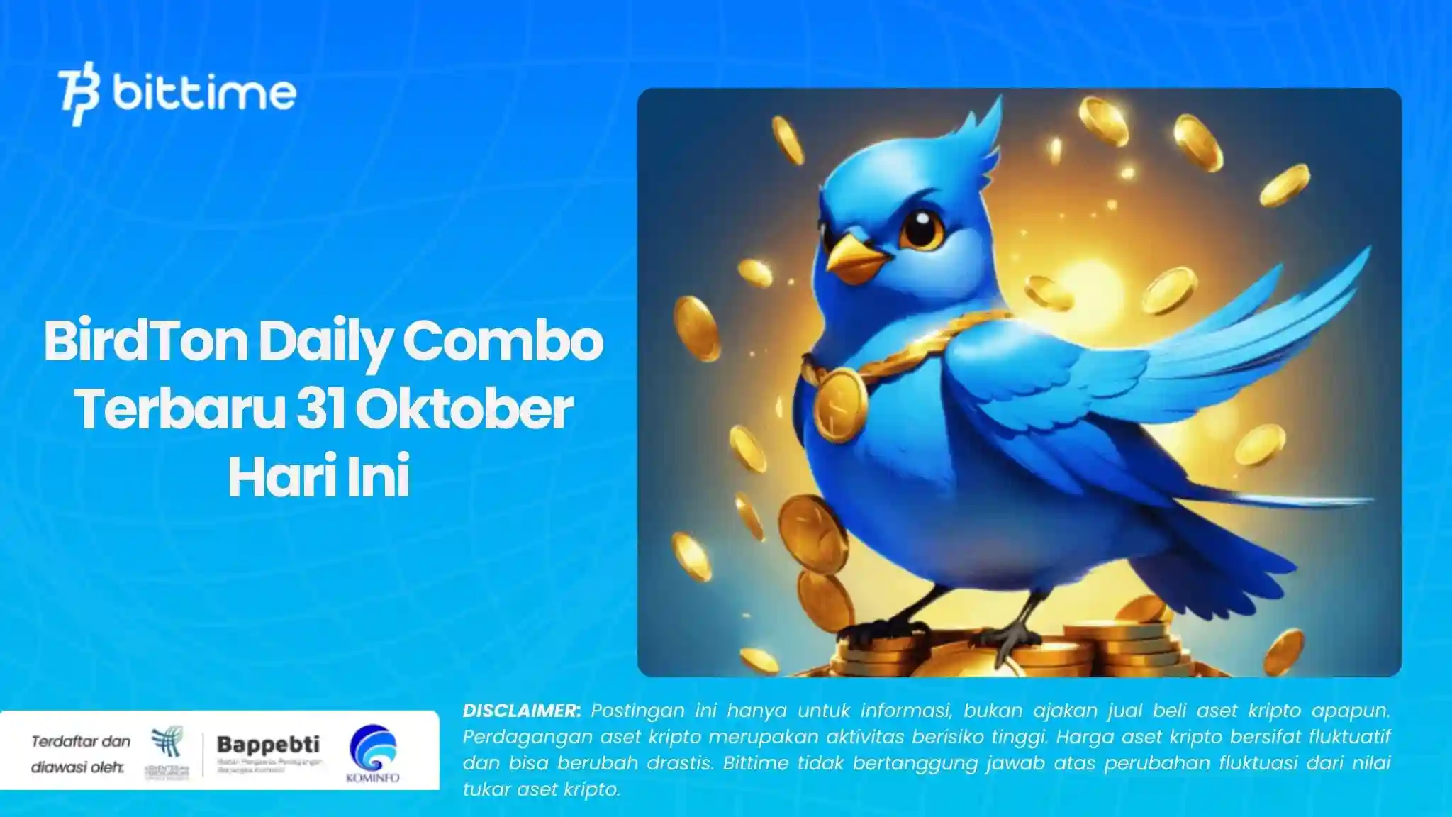 BirdTon Daily Combo Terbaru 31 Oktober Hari Ini .webp