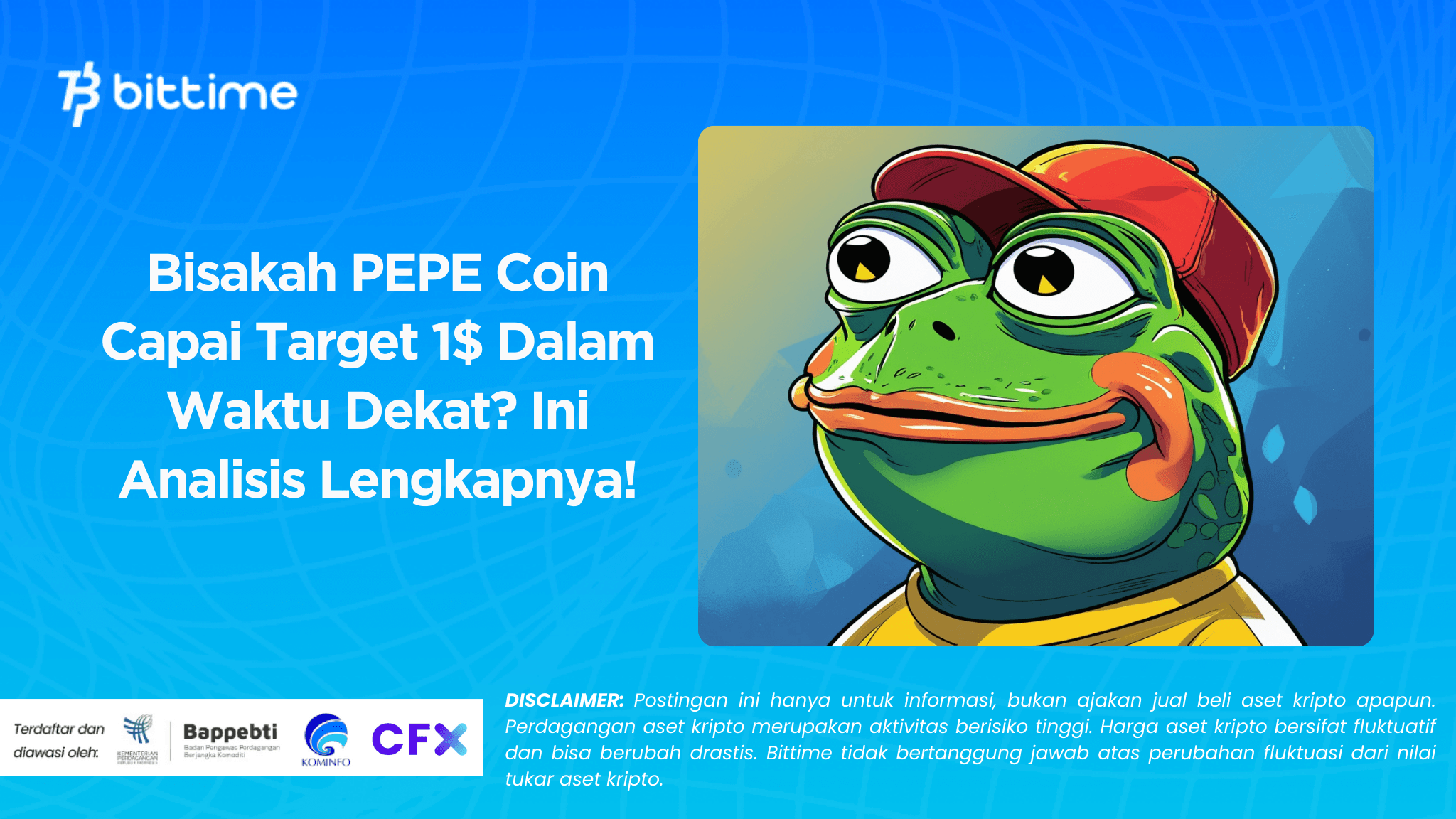 Bisakah PEPE Coin Capai Target 1$ Dalam Waktu Dekat? Ini Analisis Lengkapnya!