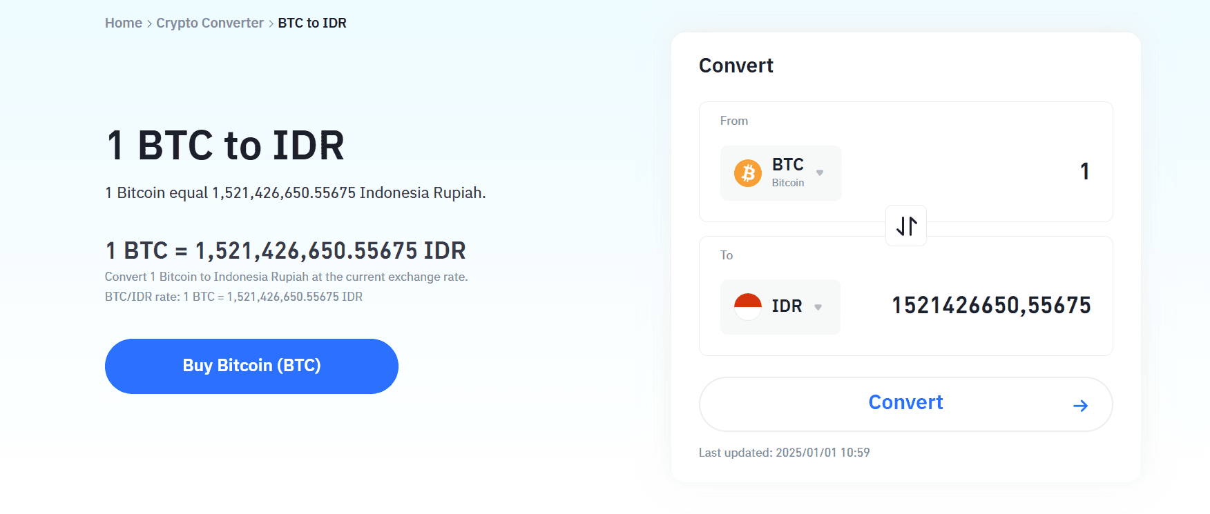 Bitcoin Converter. Source; Bittime.png