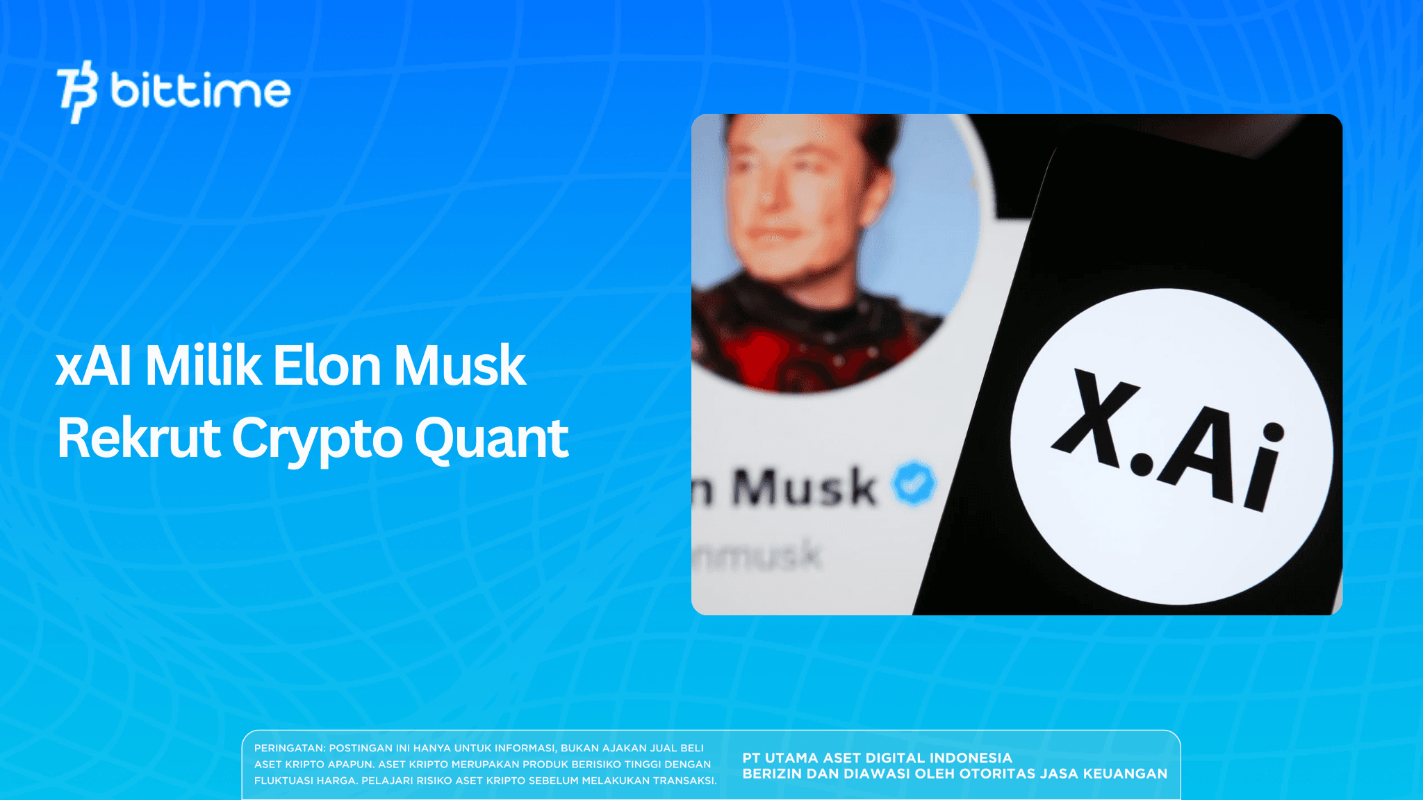 xAI Owned by Elon Musk Recruit Crypto Quant
