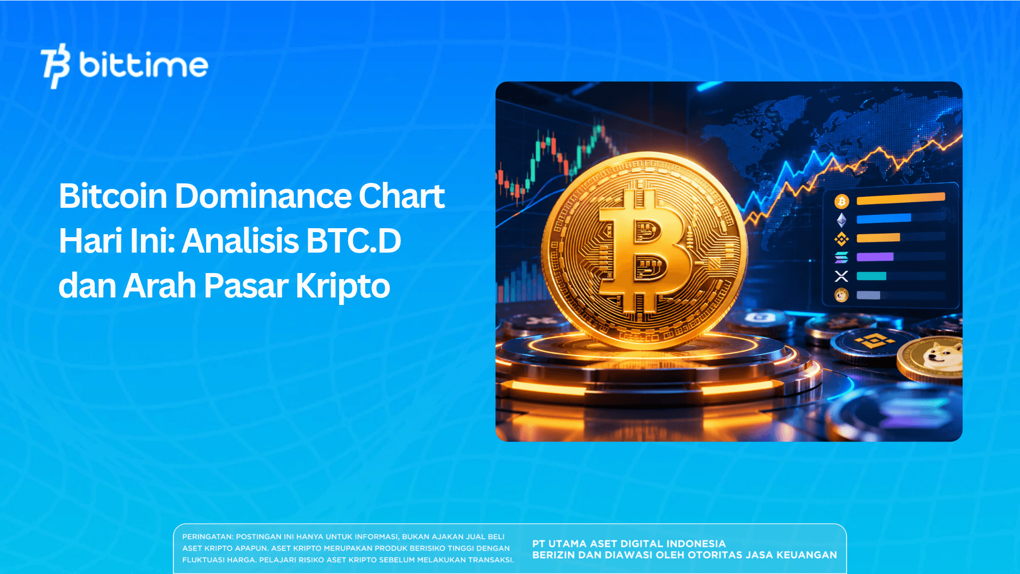Bitcoin Dominance Chart Hari Ini: Analisis BTC.D dan Arah Pasar Kripto