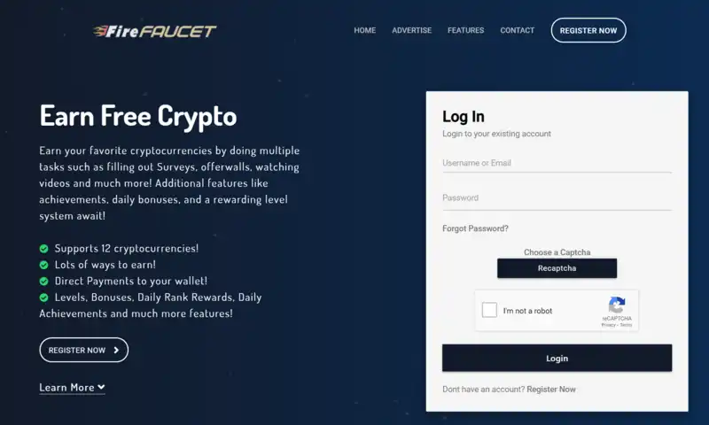 Bitcoin Gratis Dapatkan BTC Lewat 3 Faucet Website - firefaucet.webp