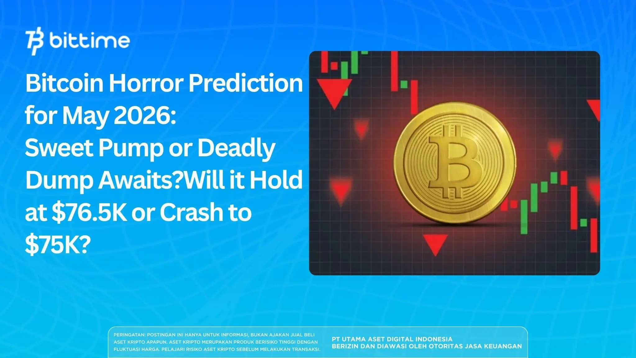 Bitcoin Horror Prediction for May 2026: Sweet Pump or Deadly Dump Awaits?