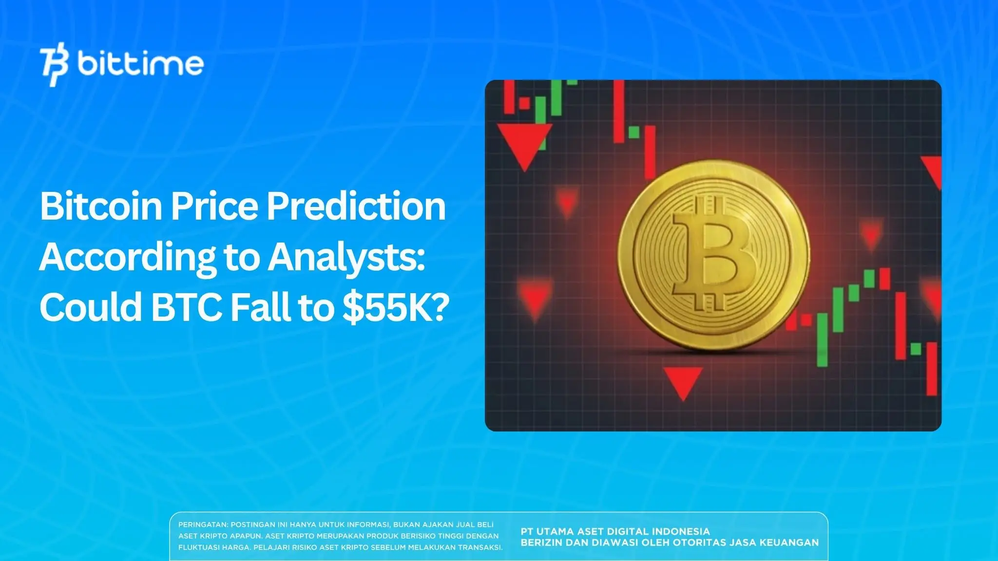 Bitcoin Price Prediction According to Analysts: Could BTC Fall to $55K?