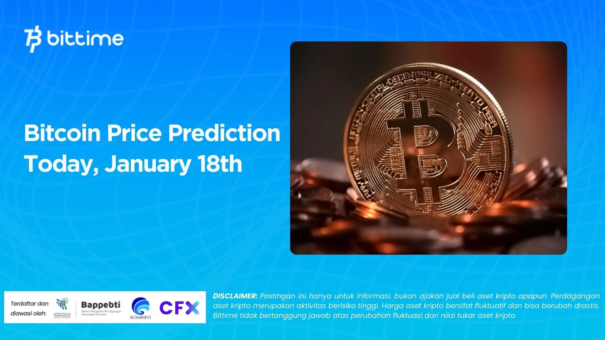 Bitcoin Price Prediction Today, January 18th