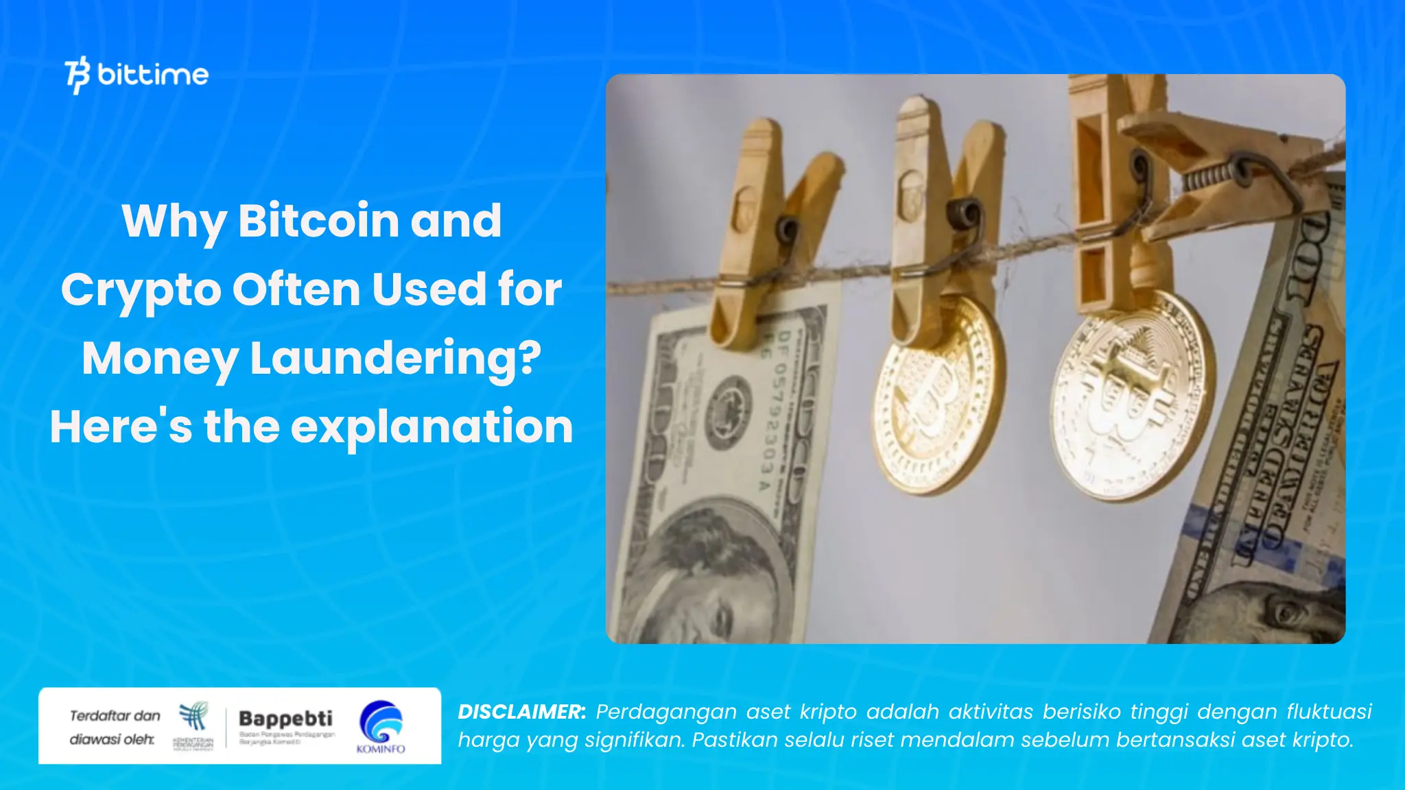 Bitcoin dan Crypto Sering Digunakan untuk Pencucian Uang - Bittime (1).webp