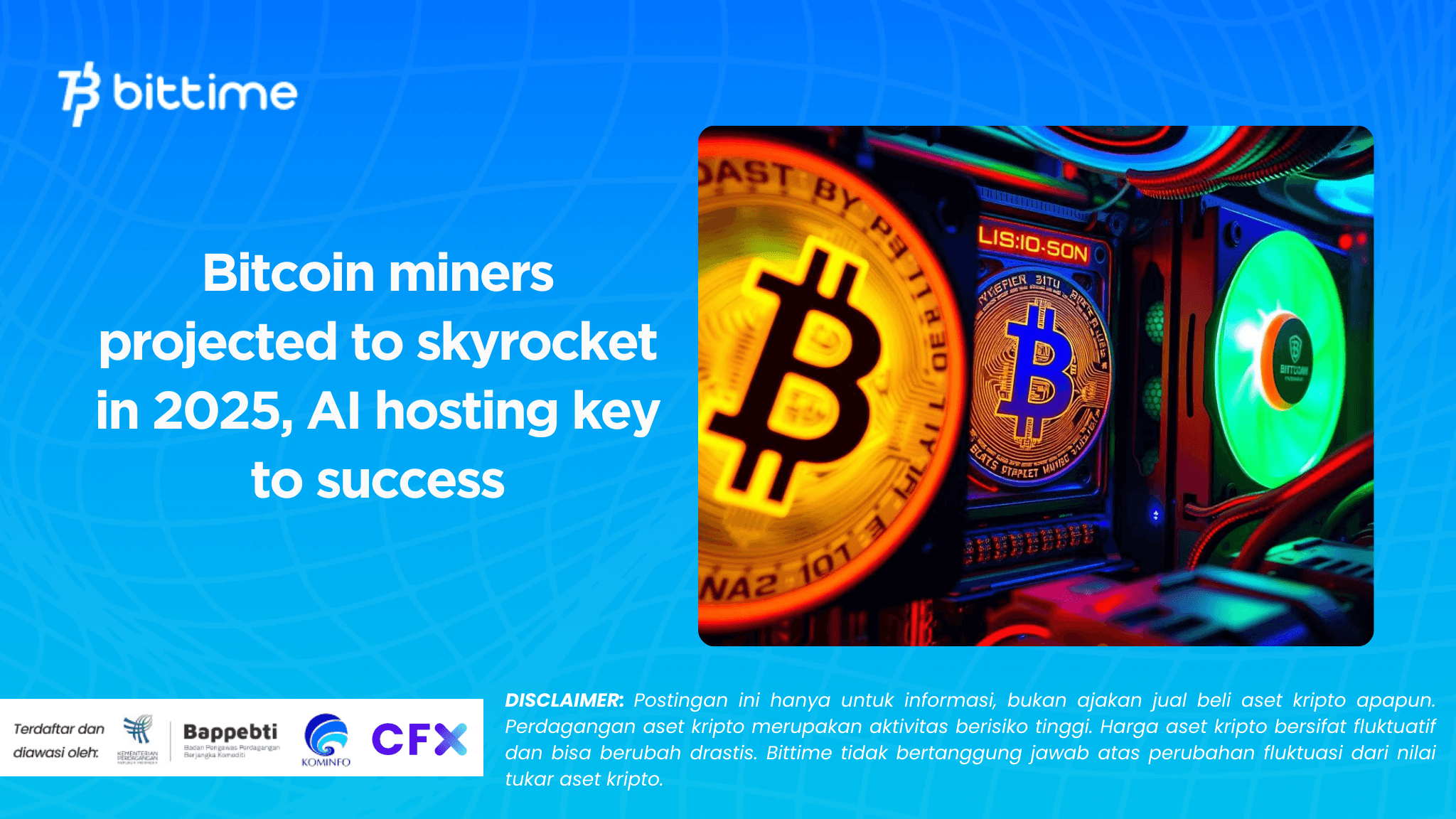 Bitcoin miners projected to skyrocket in 2025, AI hosting key to success