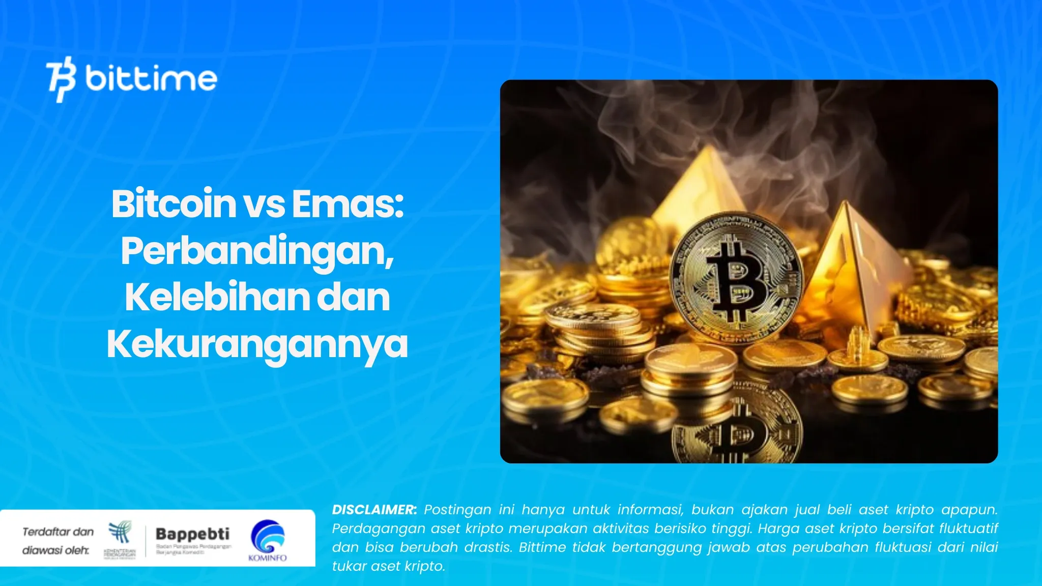 Bitcoin vs Emas Perbandingan, Kelebihan dan Kekurangannya.webp