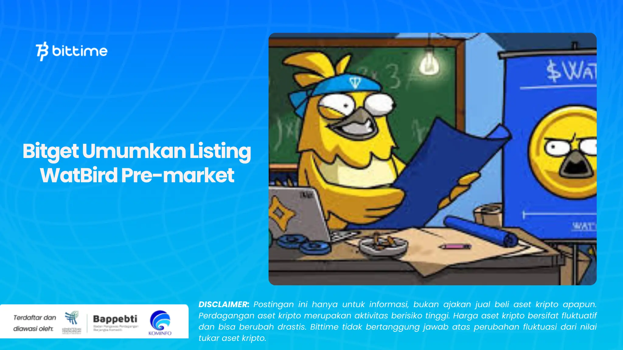 Bitget Umumkan Listing WatBird Pre-market