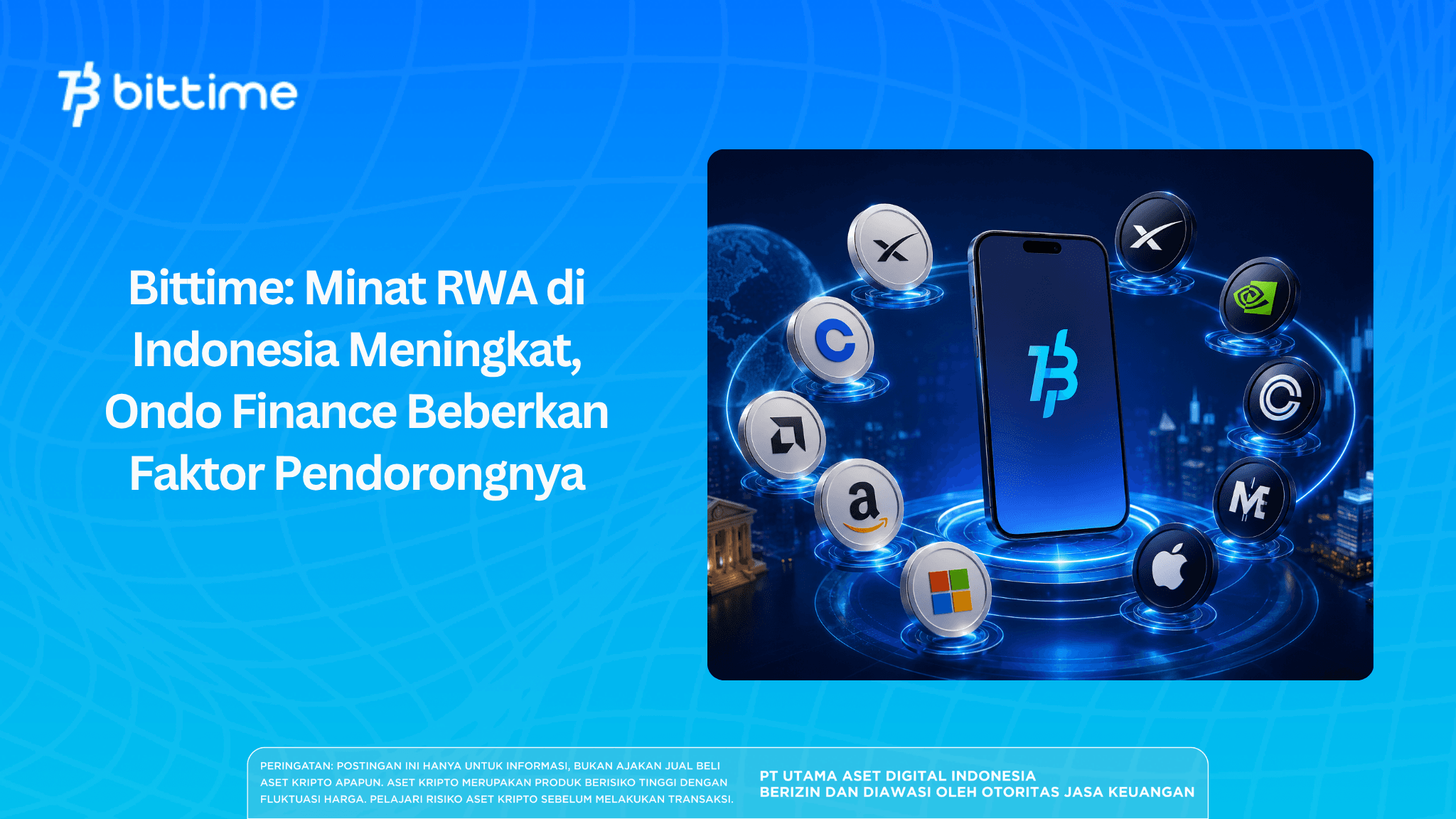 RWA Indonesia Meningkat, Ondo Finance Ungkap Faktor Pendorongnya