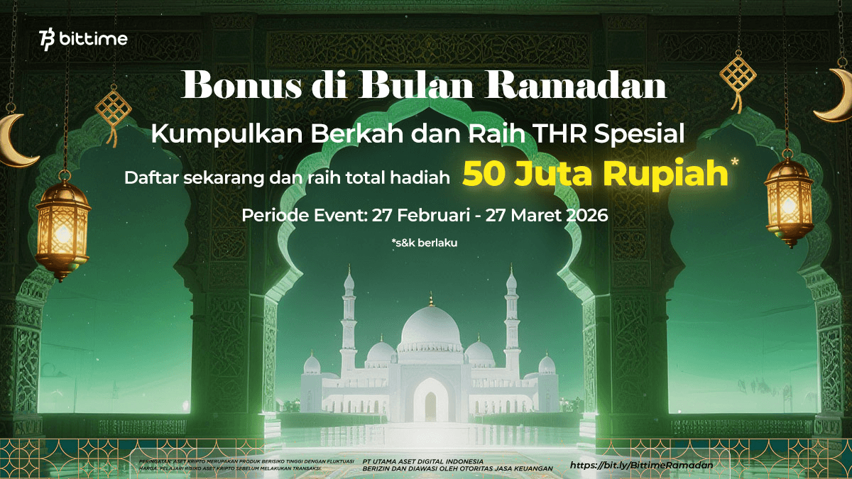 Bittime Ramadan Referral Rewards, Berkah di Tengah Gejolak Volatilitas Pasar