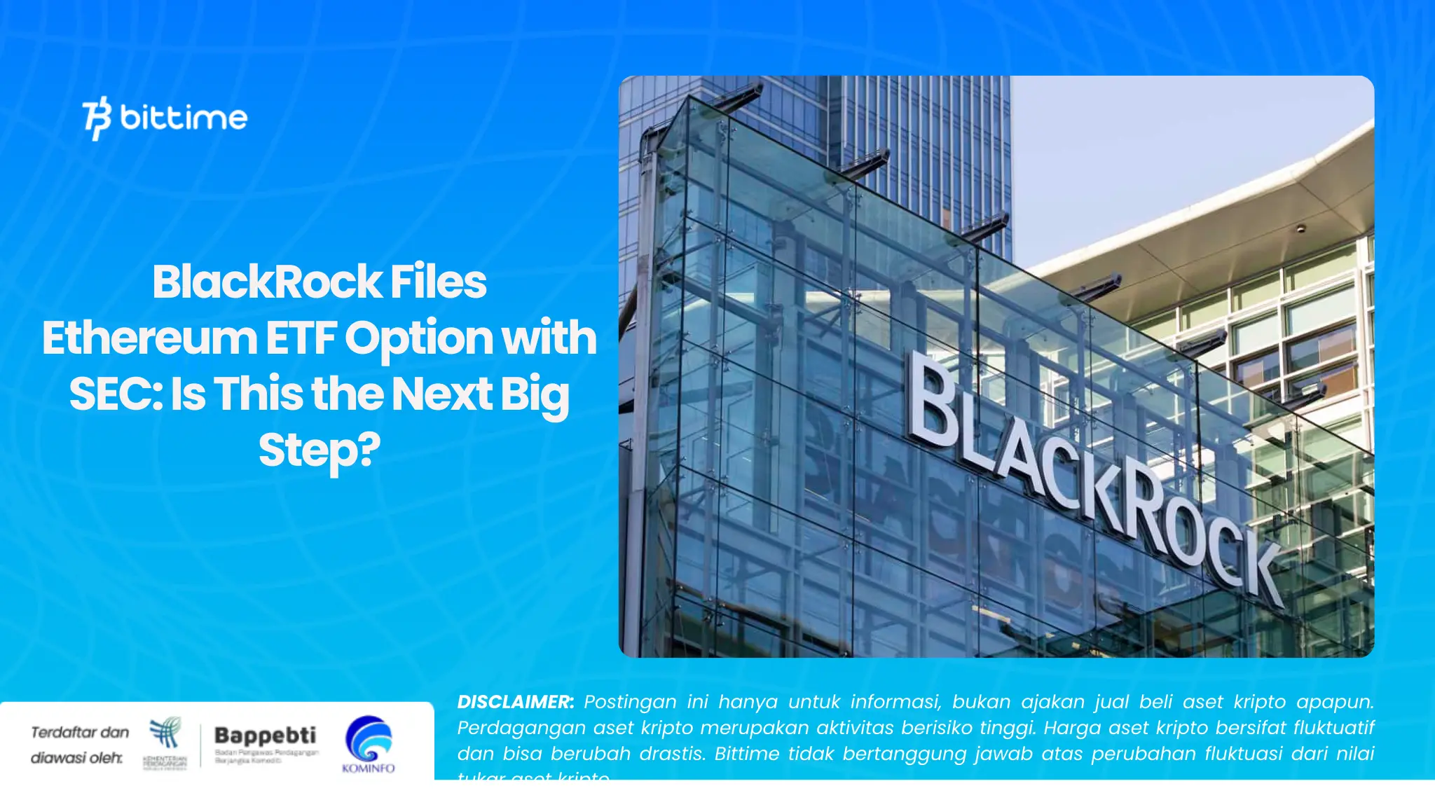 BlackRock Files Ethereum ETF Option with SEC: Is This the Next Big Step?