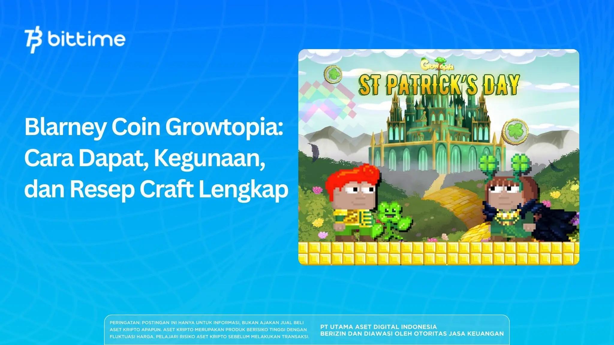 Blarney Coin Growtopia: Cara Dapat, Kegunaan, dan Resep Craft Lengkap