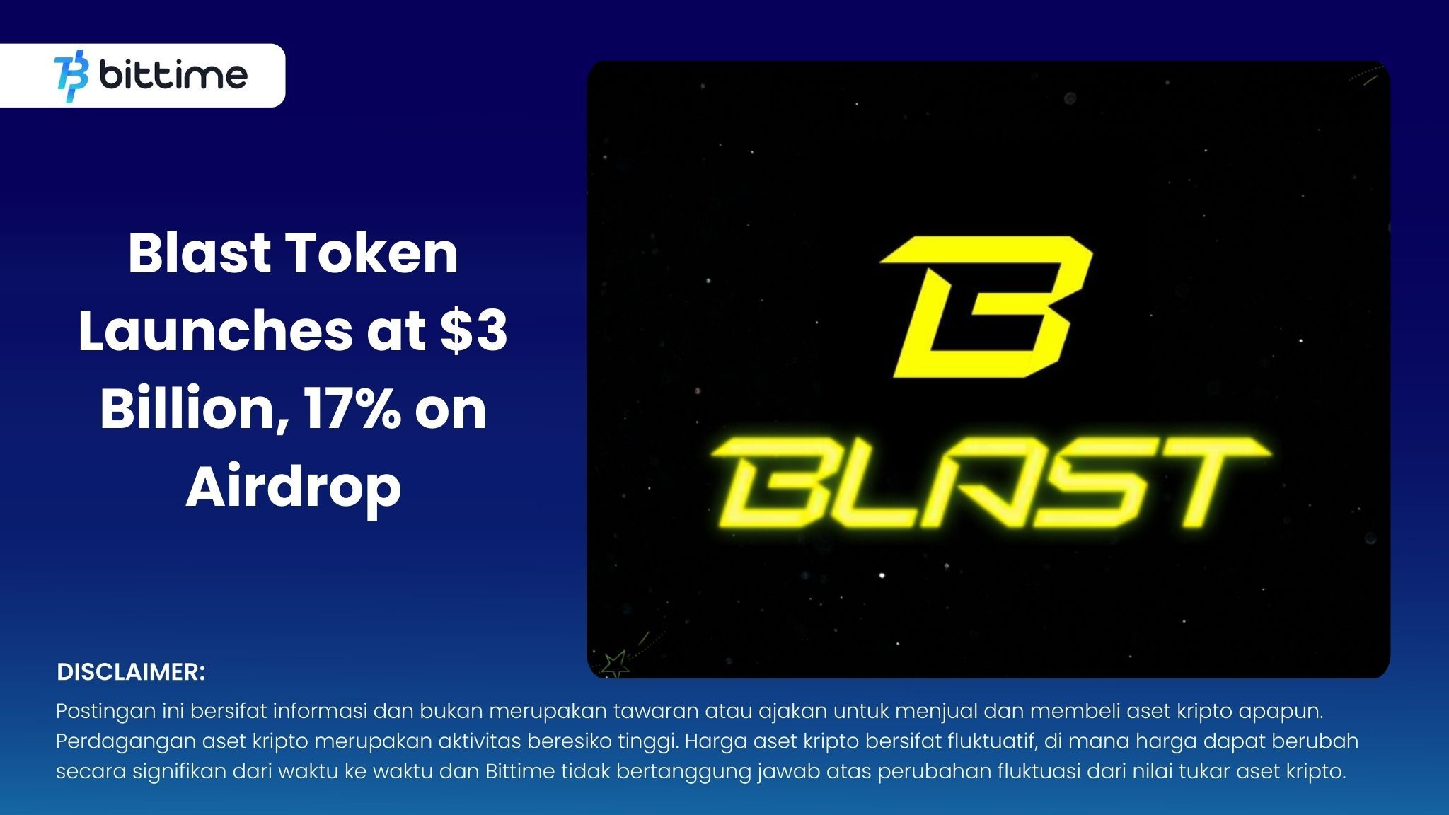 Blast Token Launches at $3 Billion, 17% on Airdrop.jpg