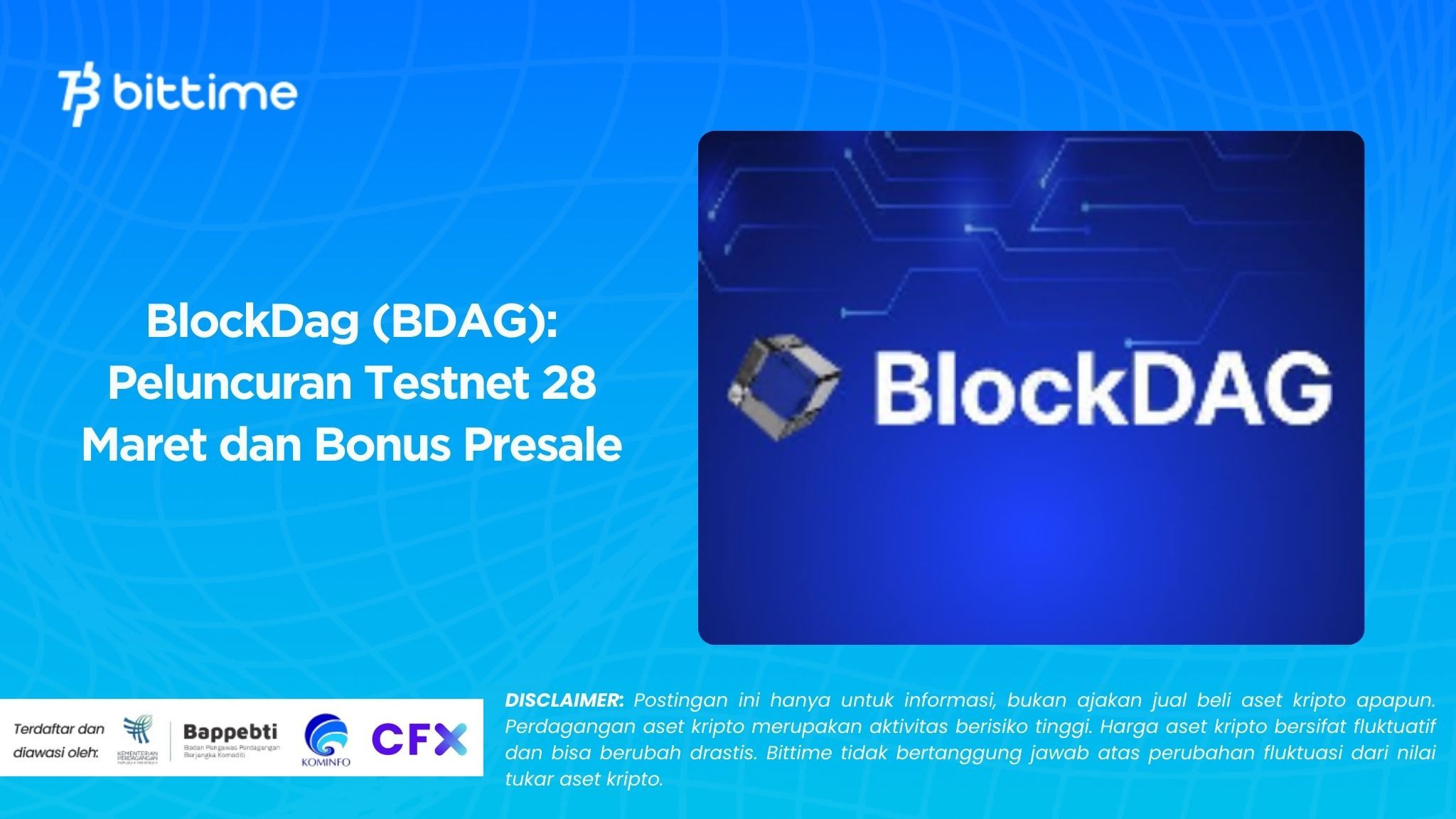 BlockDag (BDAG): Peluncuran Testnet 28 Maret dan Bonus Presale