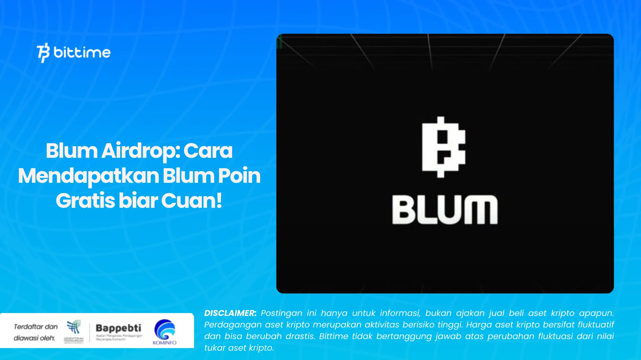 Blum Airdrop Cara Mendapatkan Blum Poin Gratis biar Cuan!.webp